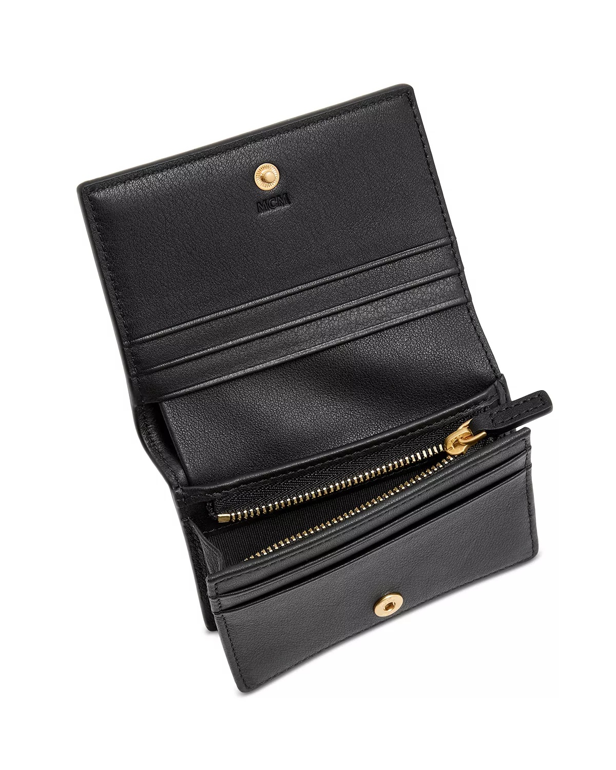 [MCM]★Tracy Embossed Monogram Leather Wallet Large Tracy Wallet on Chain in Visetos Cognac | MCM ®US