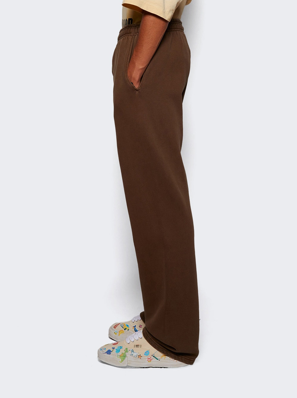 Straight Leg Sweatpant Brunette - 3