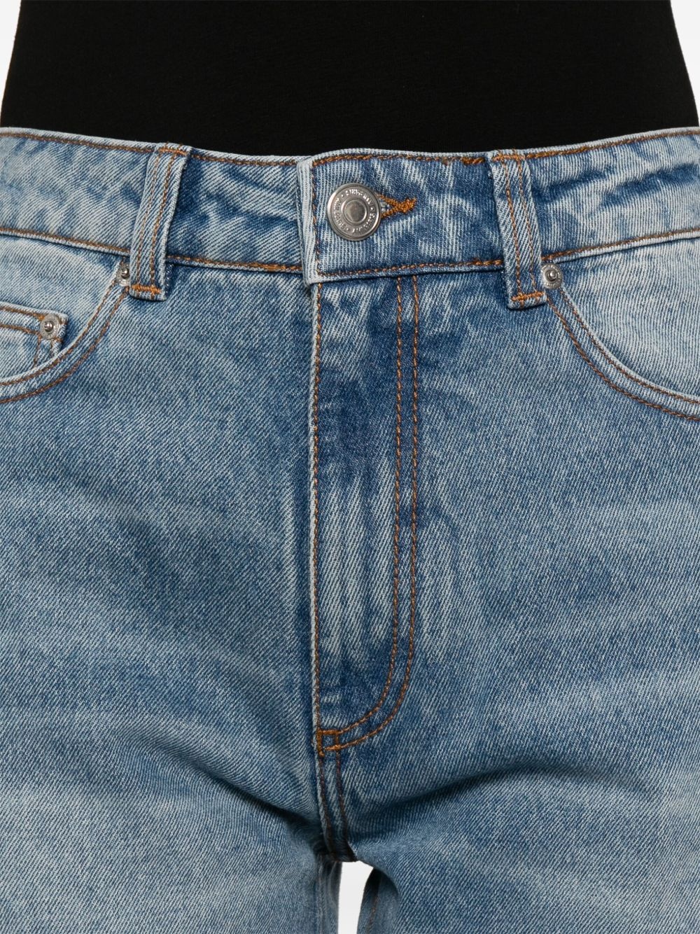logo-patch jeans - 5