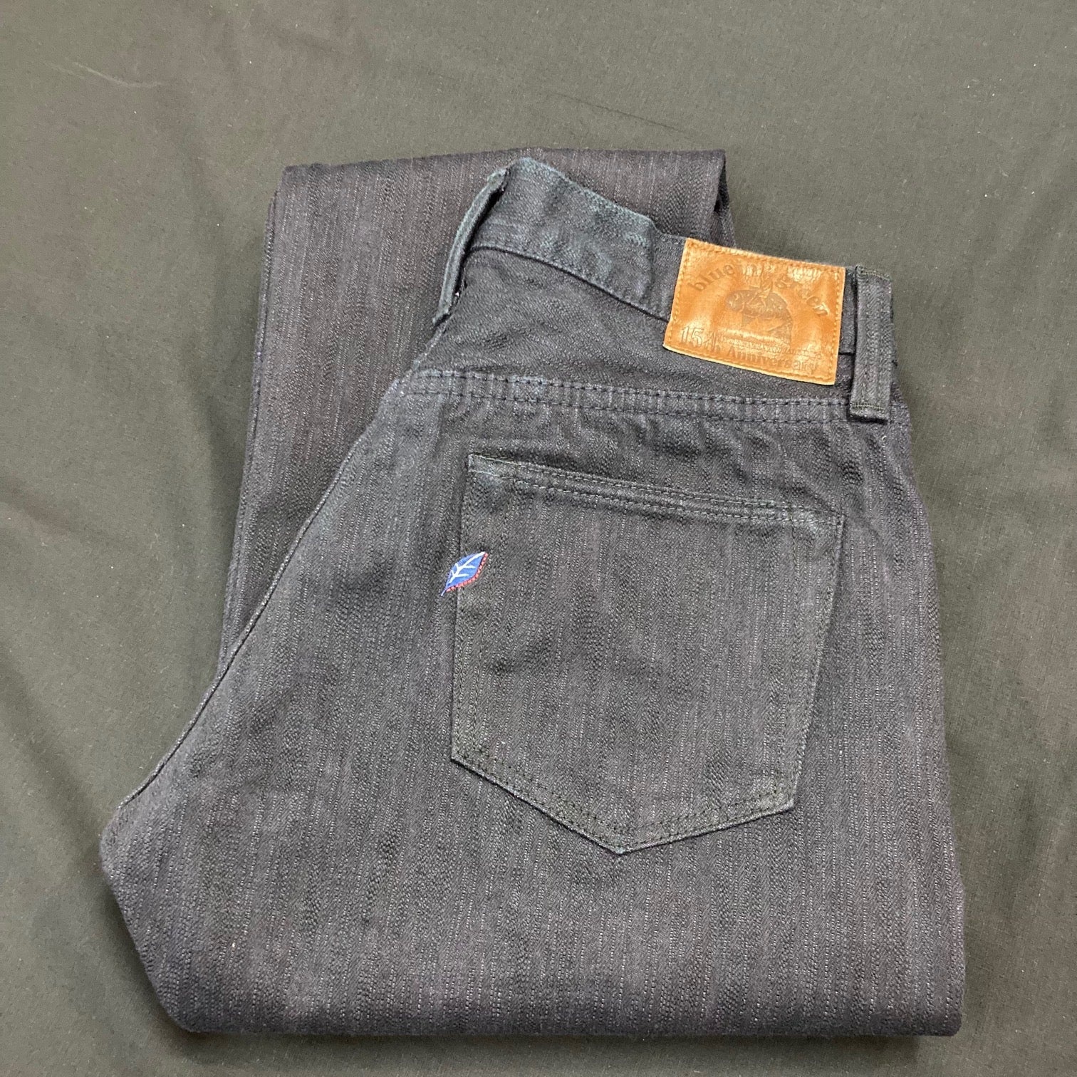 BIG-PBJ-013 17.5oz Natural Indigo x Purple Slim Tapered - 7