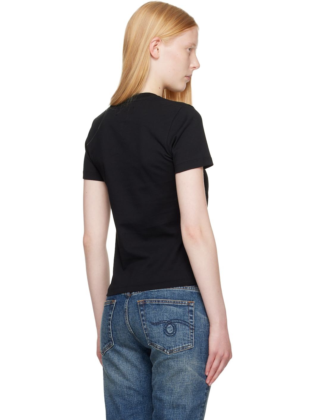 Black 'Amiri Hollywood' T-shirt - 3