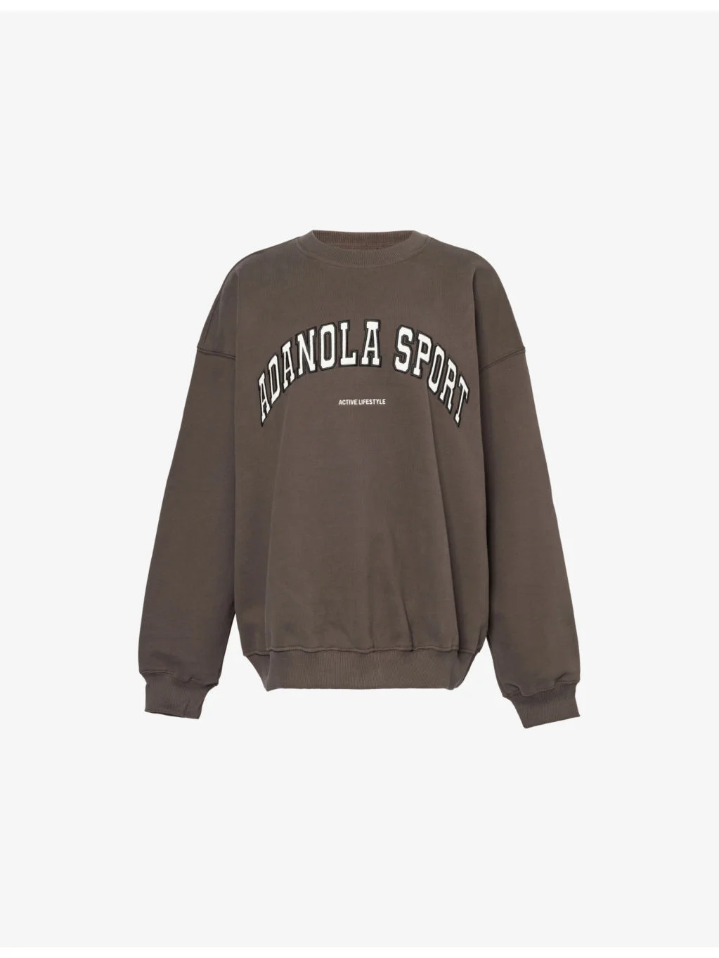 Logo-Embroidered Relaxed-Fit Cotton Sweatshirt - 1