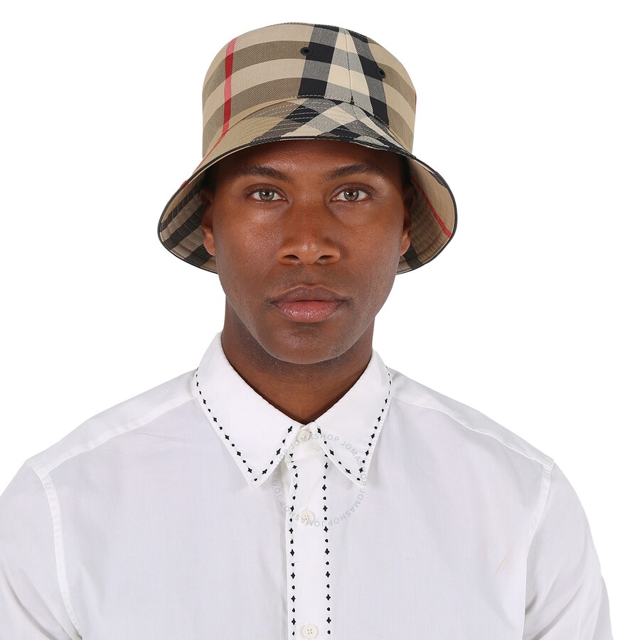 Burberry Men's Vintage Check Bucket Hat - 2