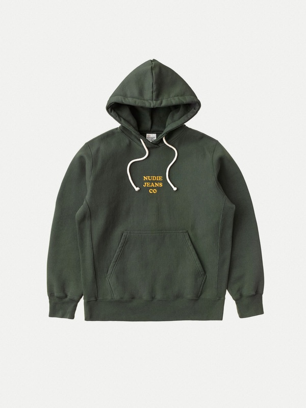 Fredrik Hoodie NJCO70 Racing Green - 1