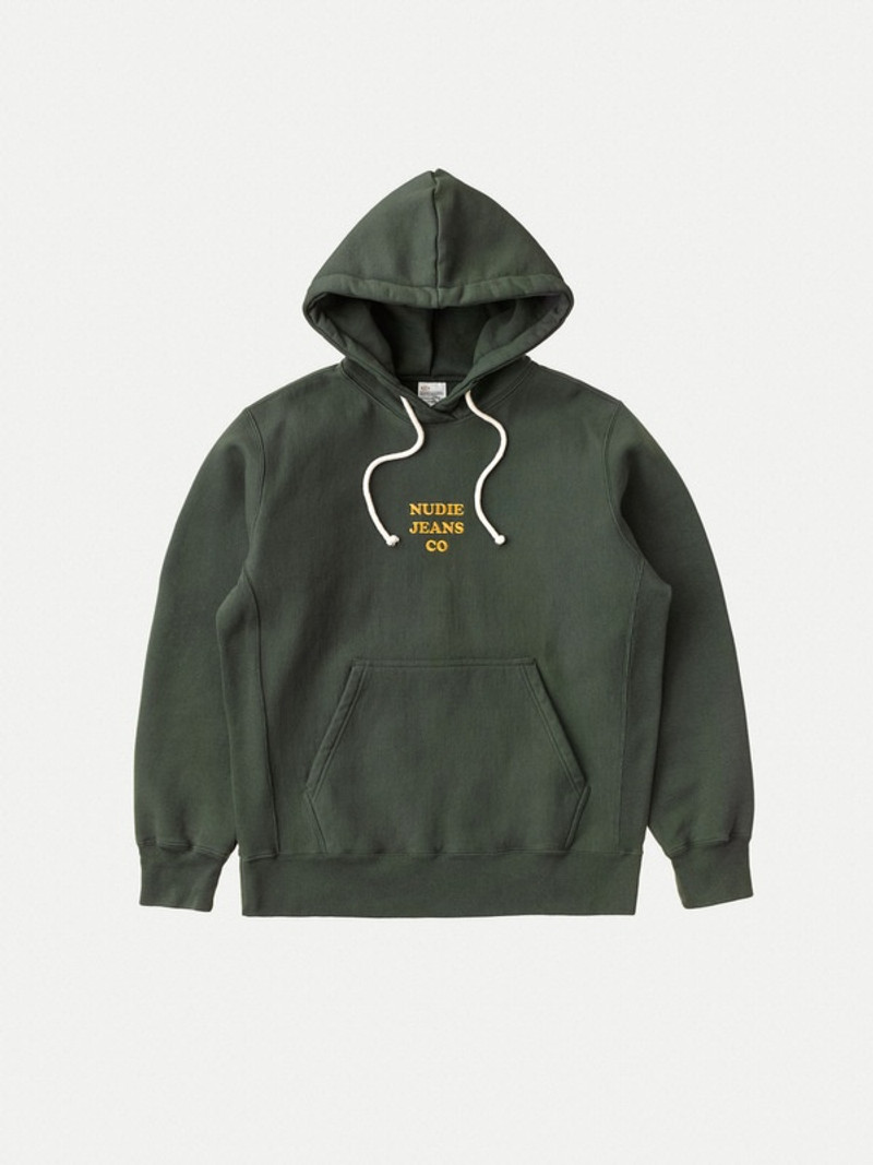Fredrik Hoodie NJCO70 Racing Green 1