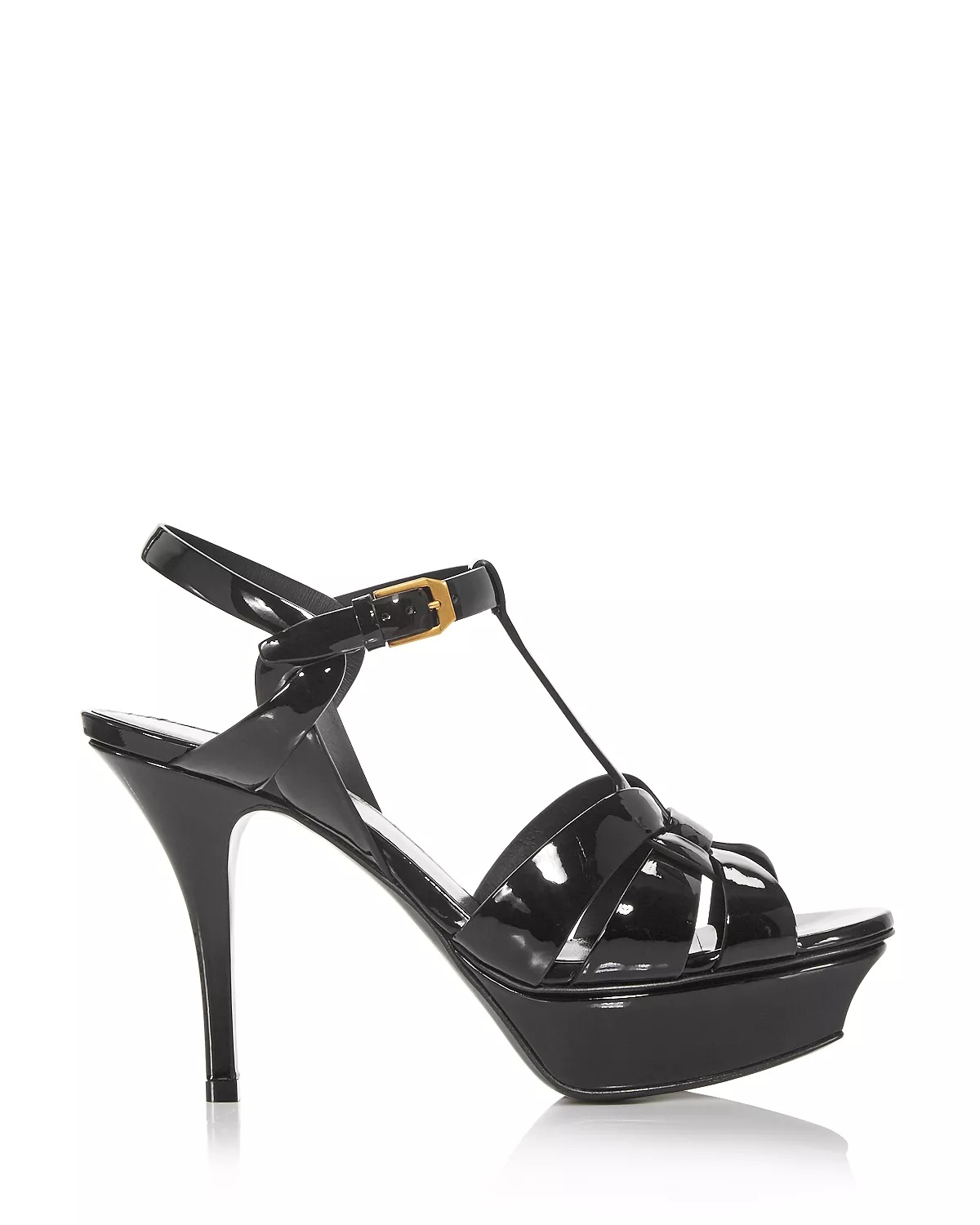 Tribute Platform Sandals in Smooth Leather - 3