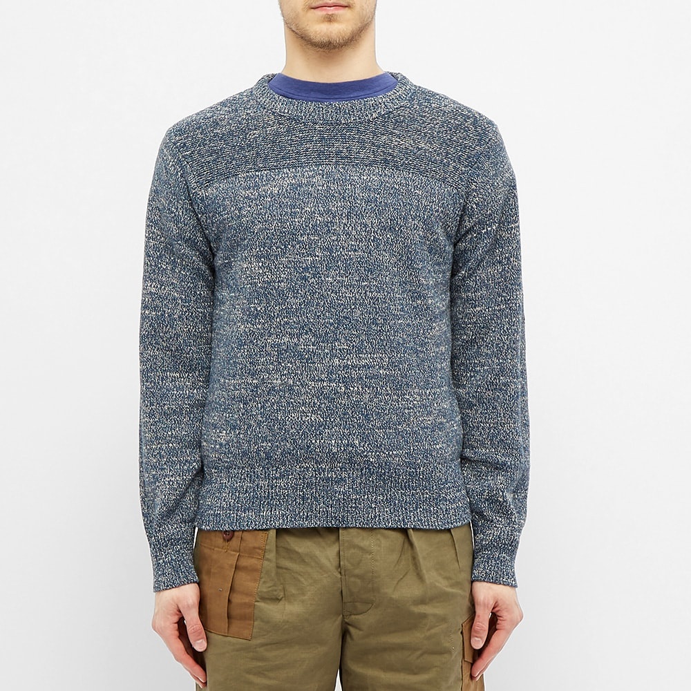 RRL Indigo Crew Knit - 3