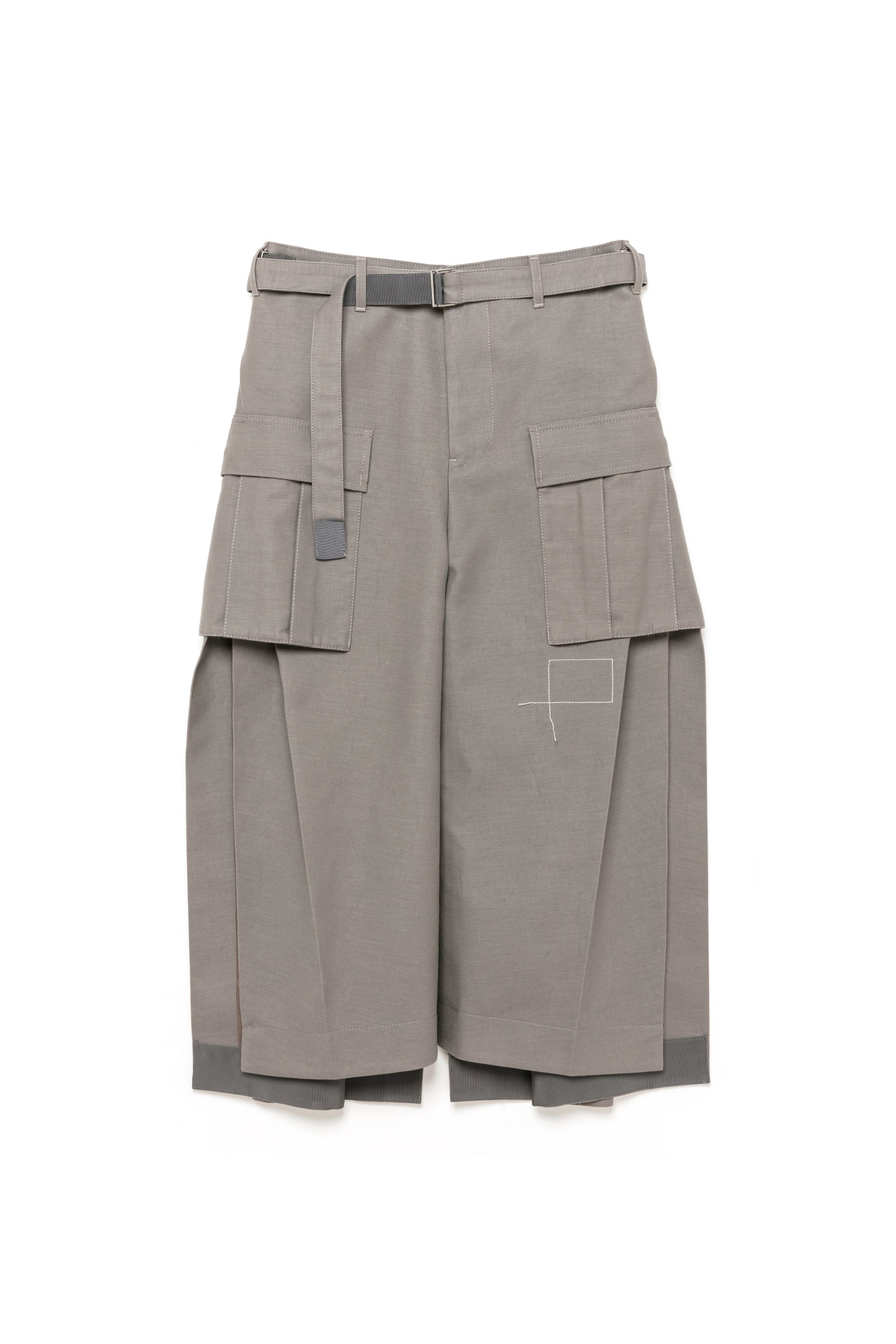 sacai WTAPS Cotton Back Satin Skirt | REVERSIBLE