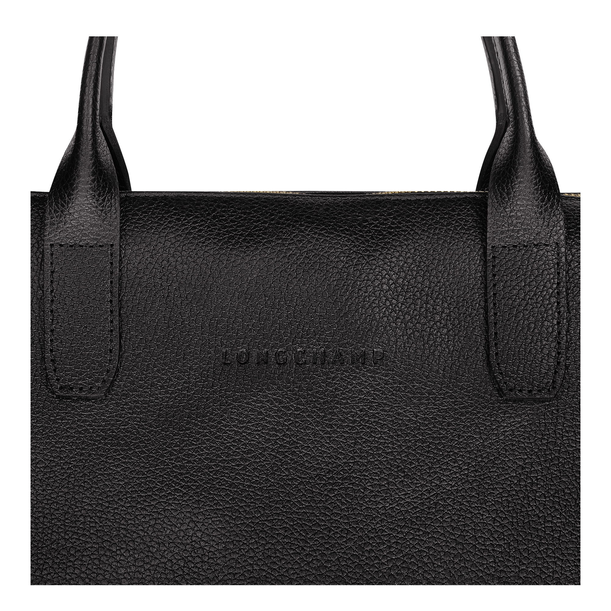 Le Foulonné S Briefcase Black - Leather - 5