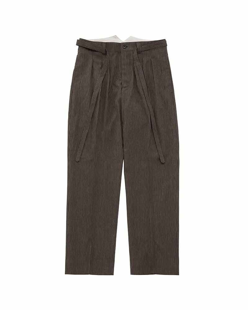 HAKAMA PANTS SANTOME CHARCOAL - 1