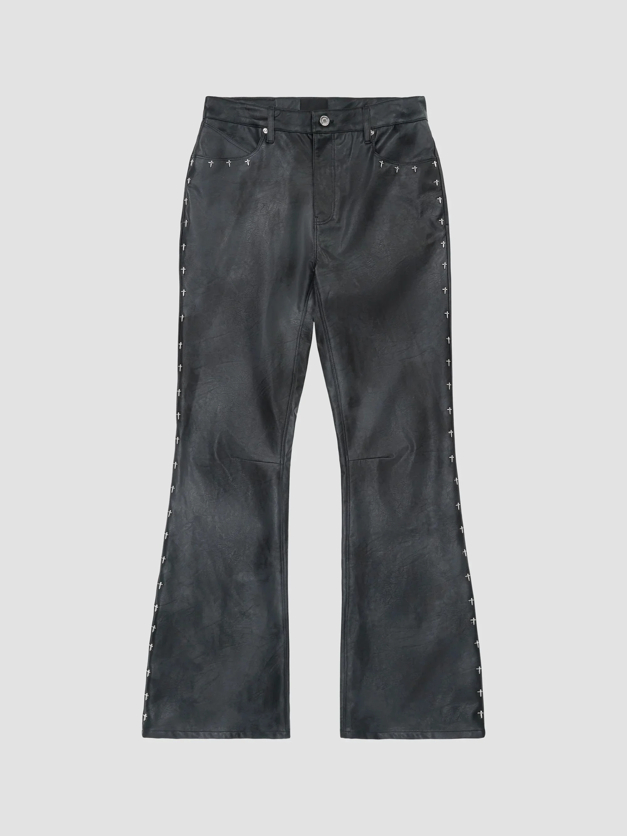 Men's Curva Ultra Mael Slim Flare Jeans - Vintage Black - 1