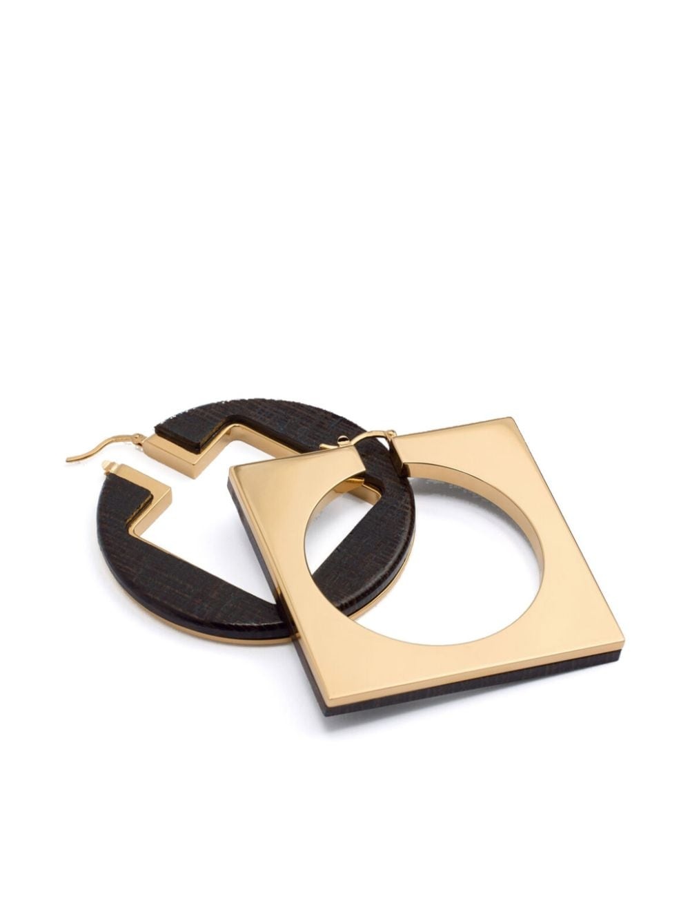 The Rond Carré hoop earrings - 2