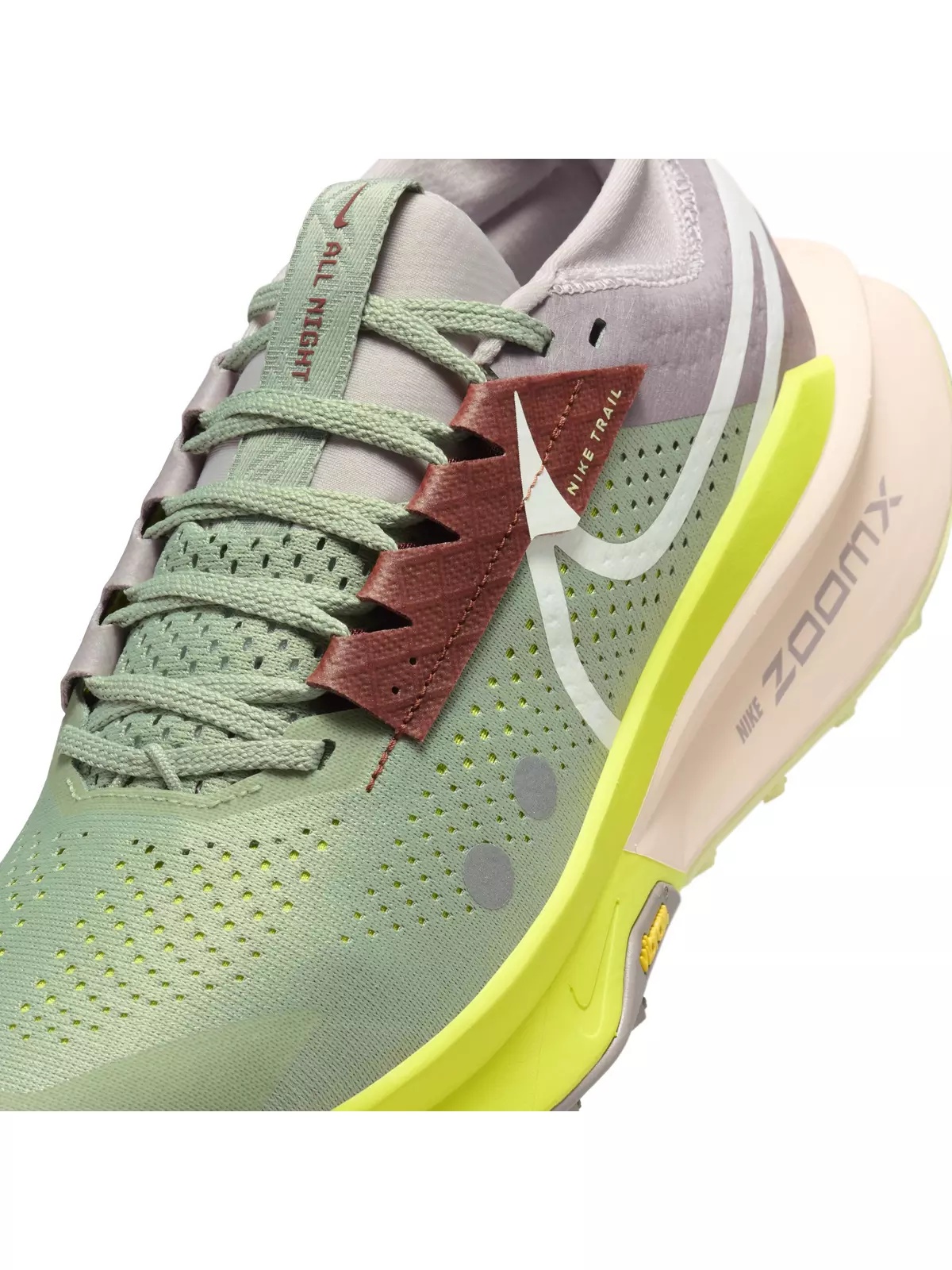Zegama 2 "Jade Horizon/Cyber/Crimson Tint/Sail" Women's Trail Running Shoe - 7
