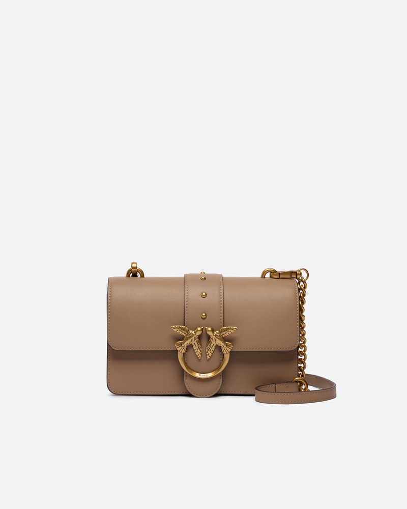 LOVE BAG ONE SMALL CROSSBODY BAG IN LEATHER 1