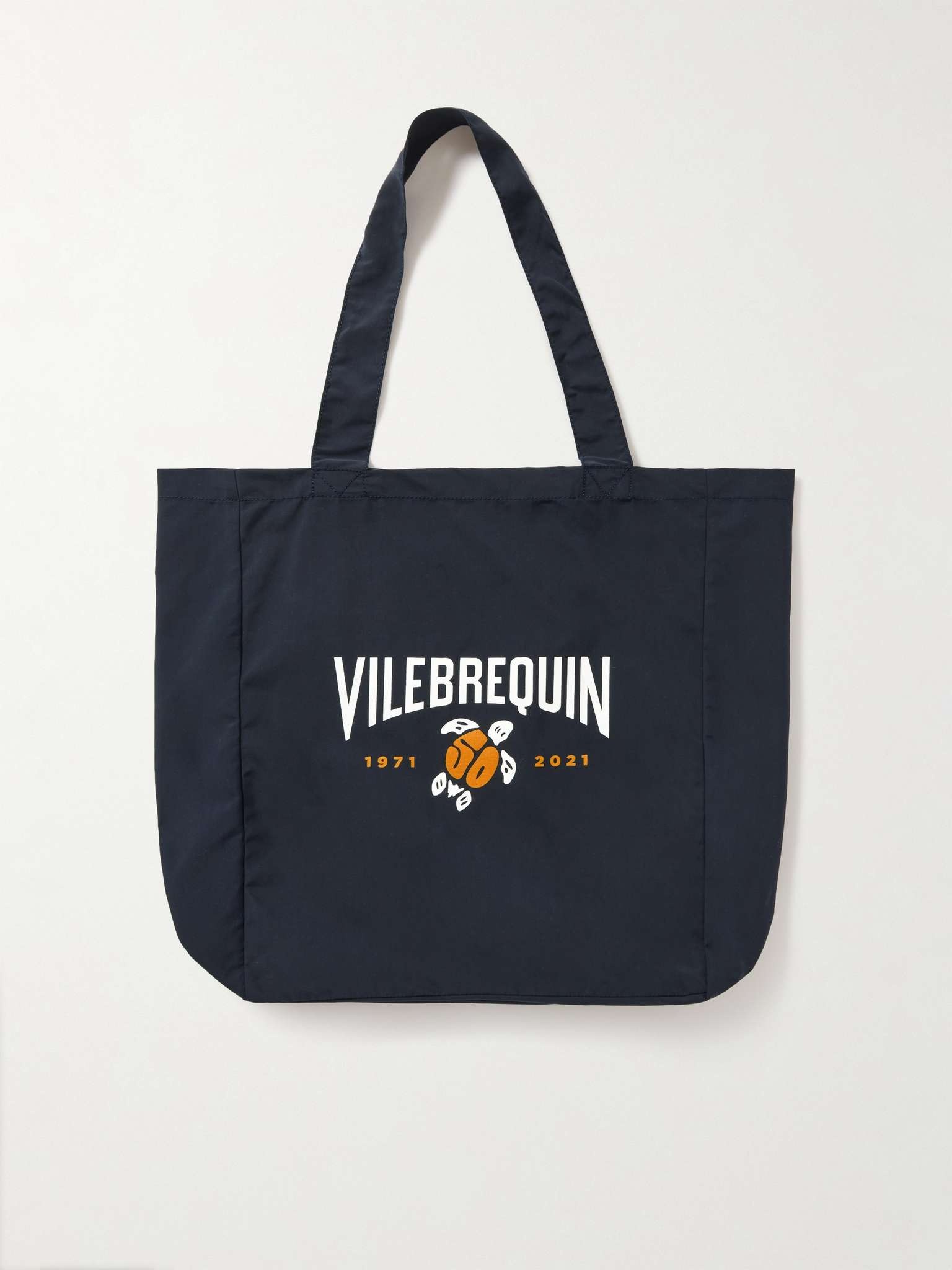 Logo-Print Canvas Tote Bag - 1