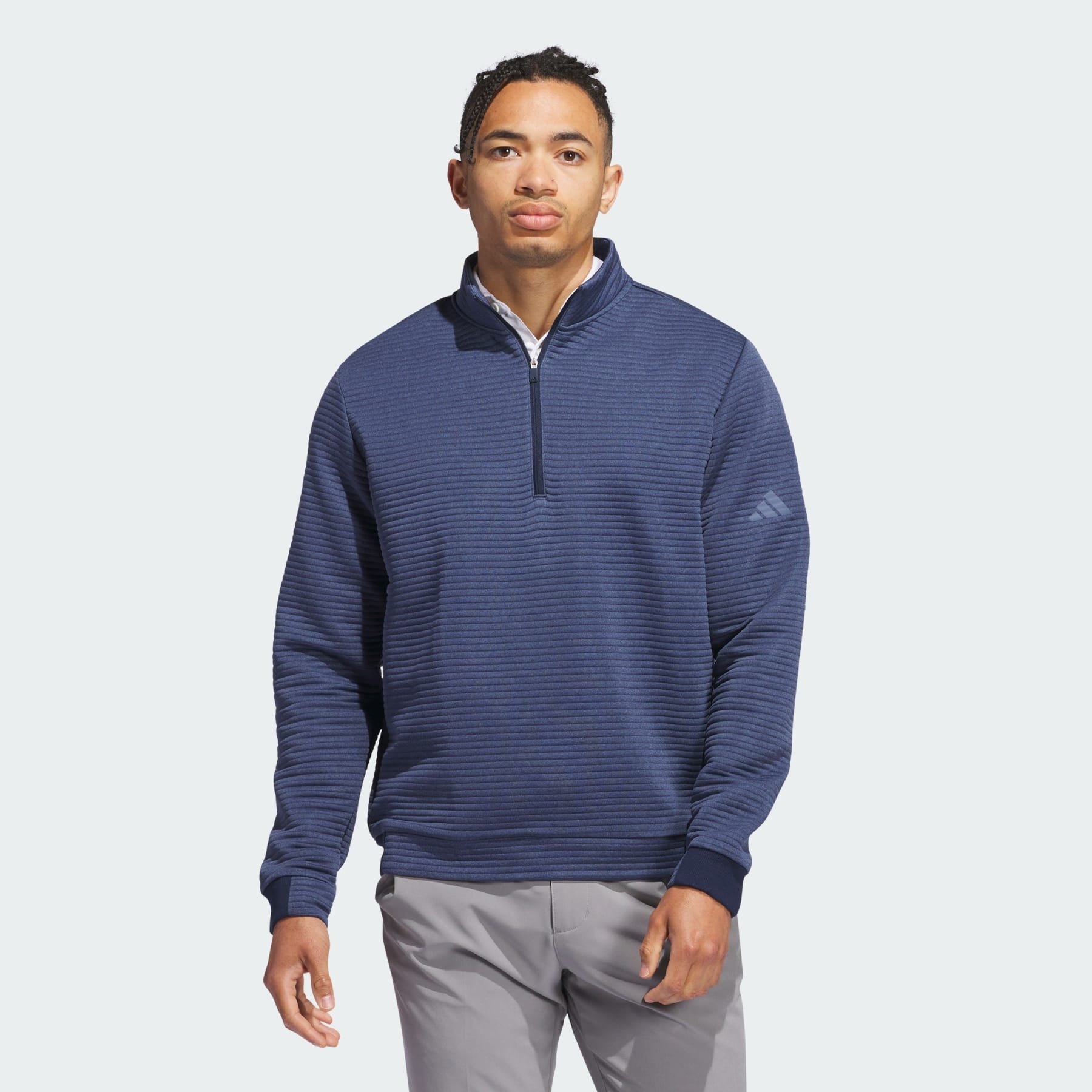 Ultimate365 DWR Textured Quarter-Zip Pullover - 2