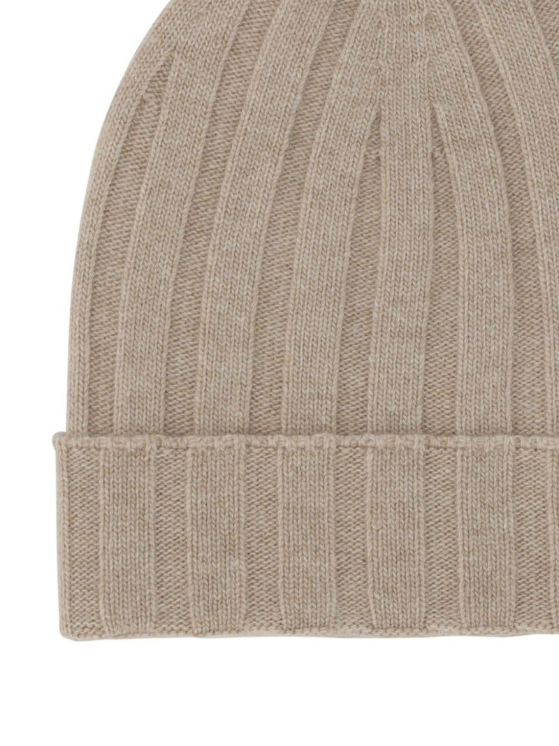 Dolce & Gabbana ribbed beanie hat outlook