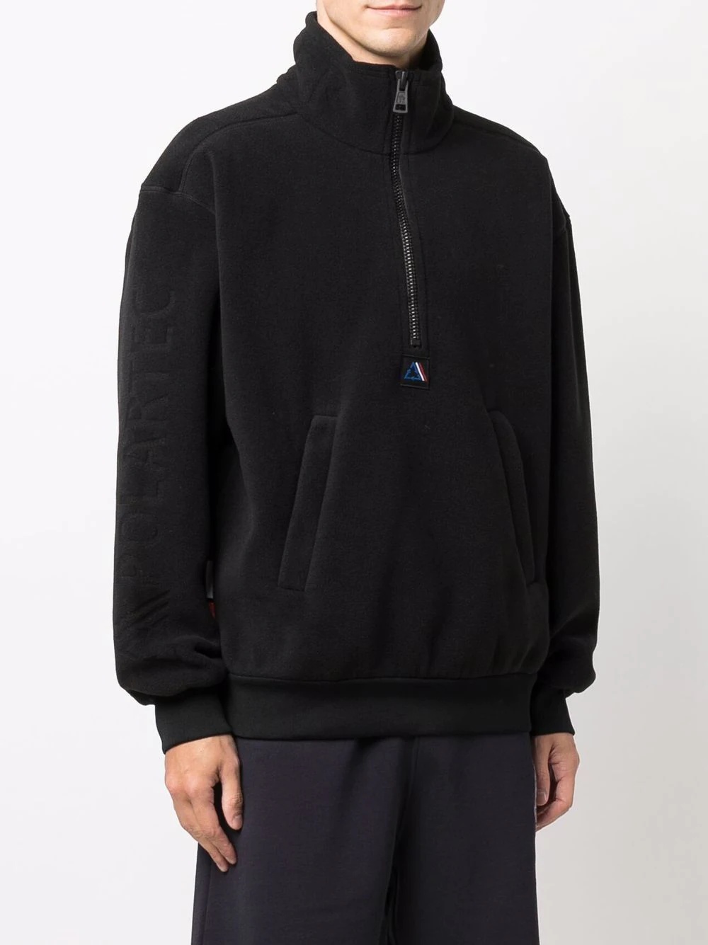 half-zip fleece sweatshirt - 3