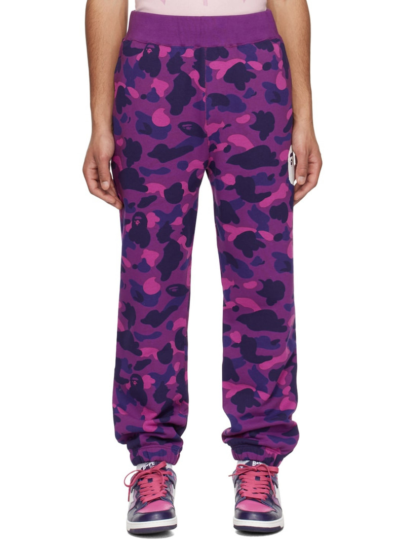 Purple Camo Lounge Pants - 1
