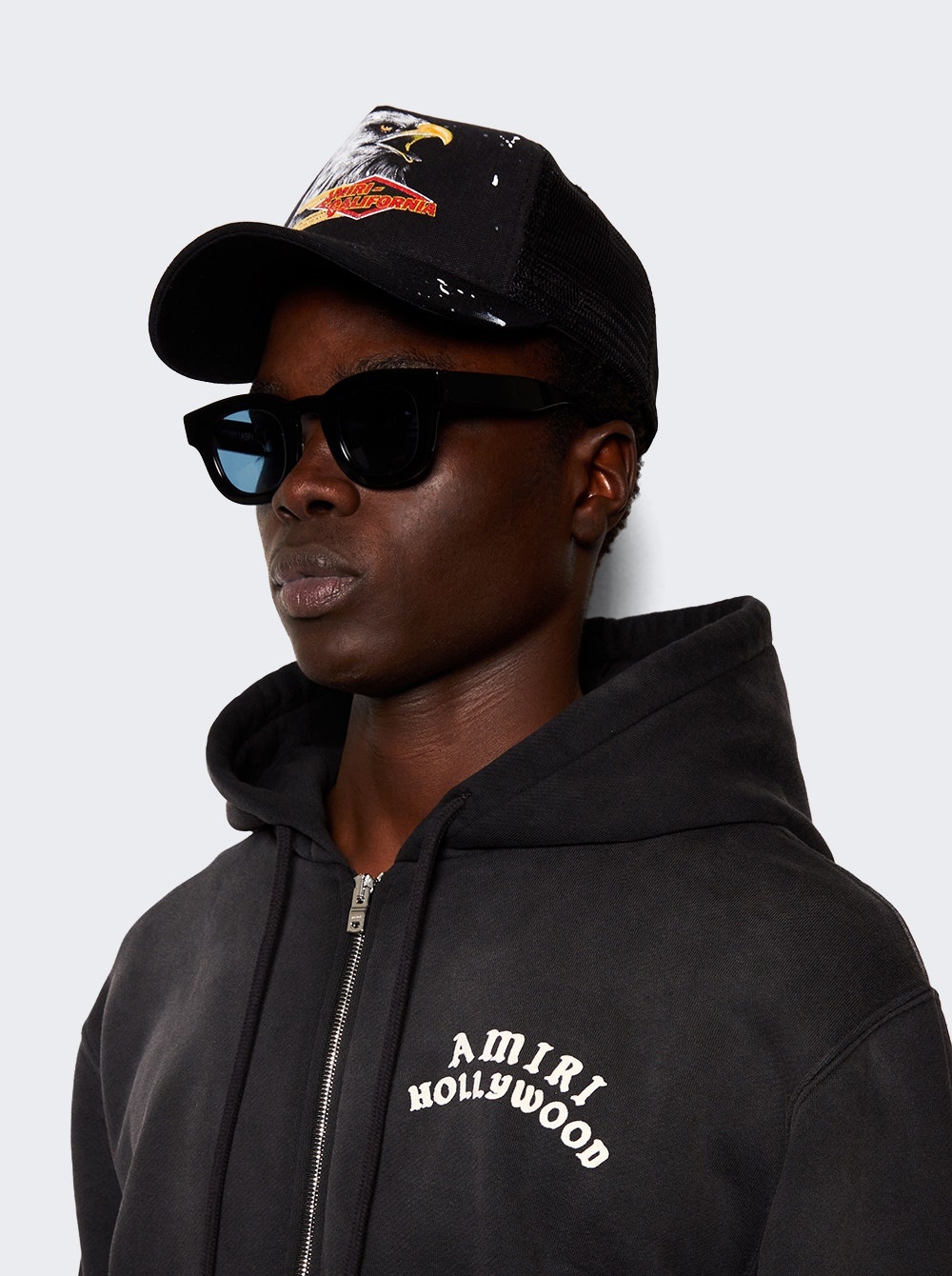 Vintage Trucker Hat Black - 3