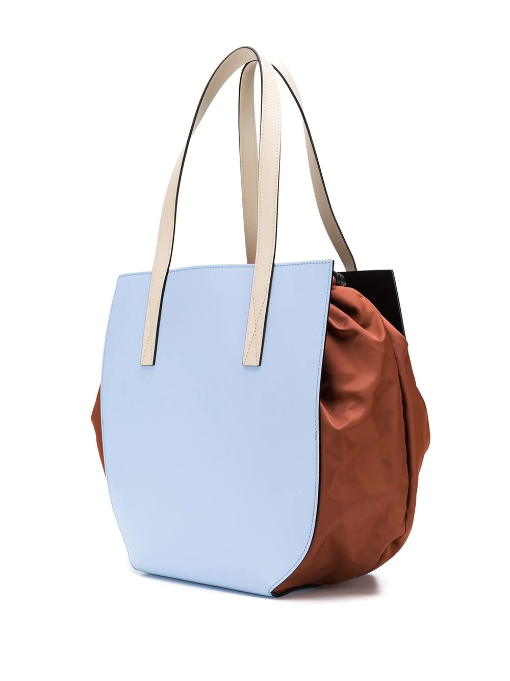 colour-block shoulder bag - 3