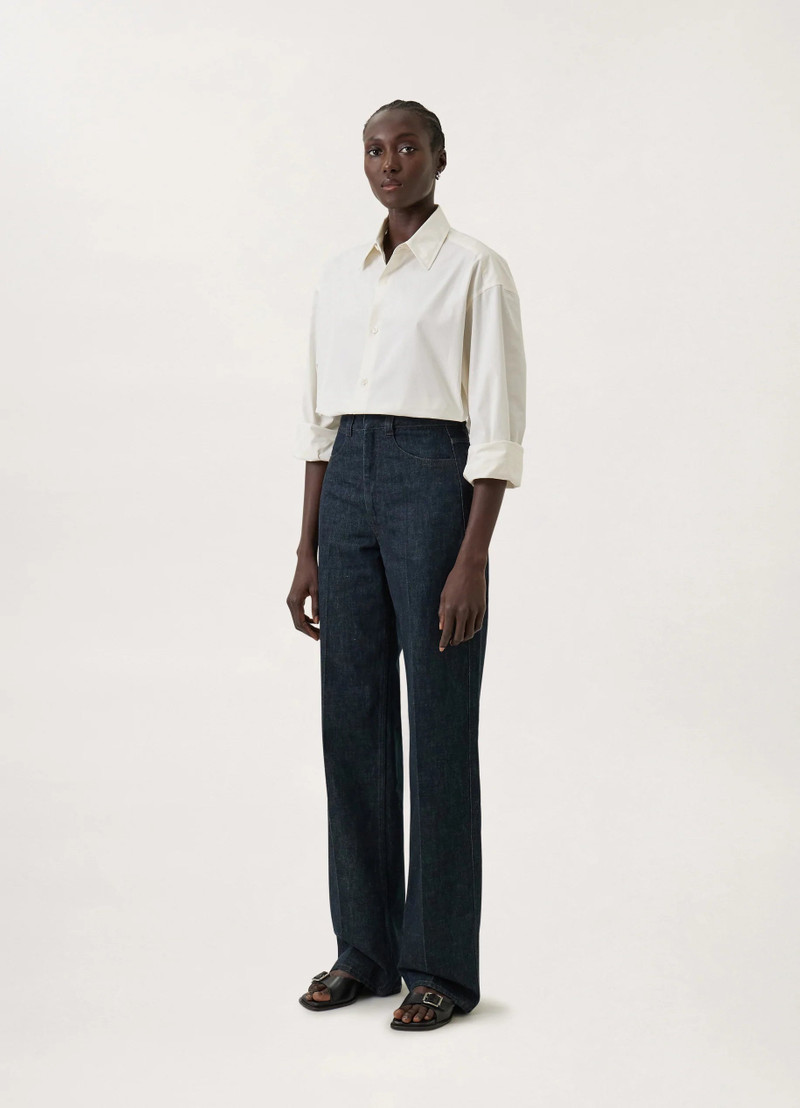 Lemaire DENIM HIGH WAISTED PANTS
INDIGO DENIM outlook