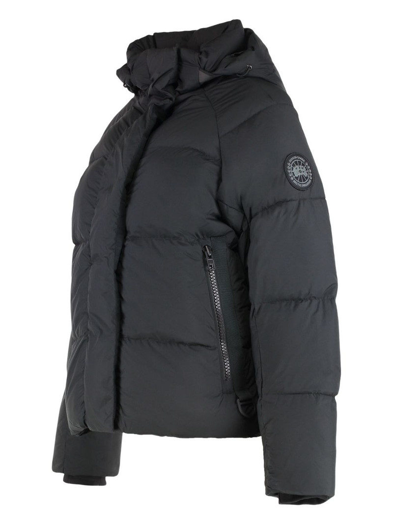 Canada Goose hooded zip puffer jacket outlook