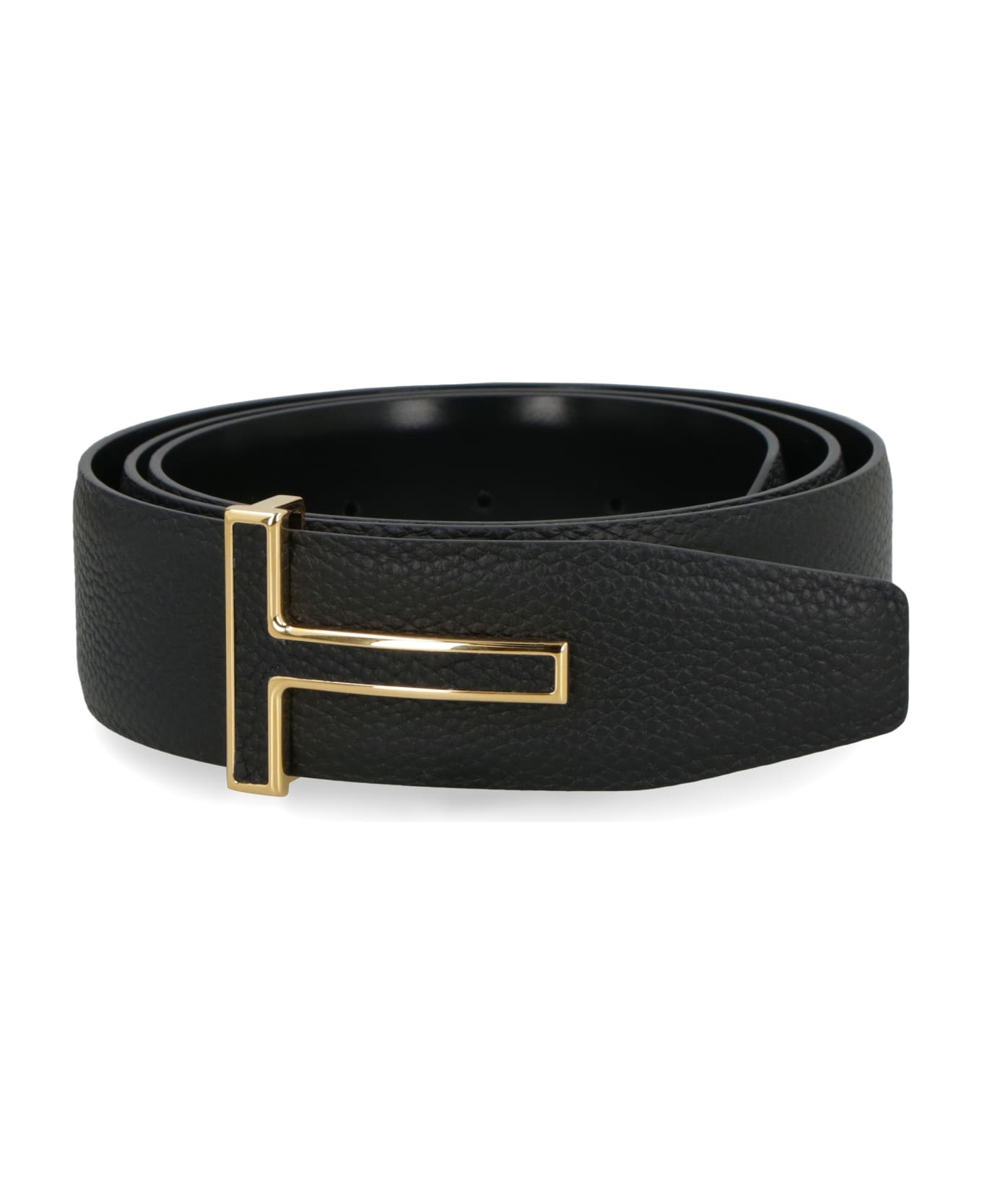 Grainy Leather Belt - 2
