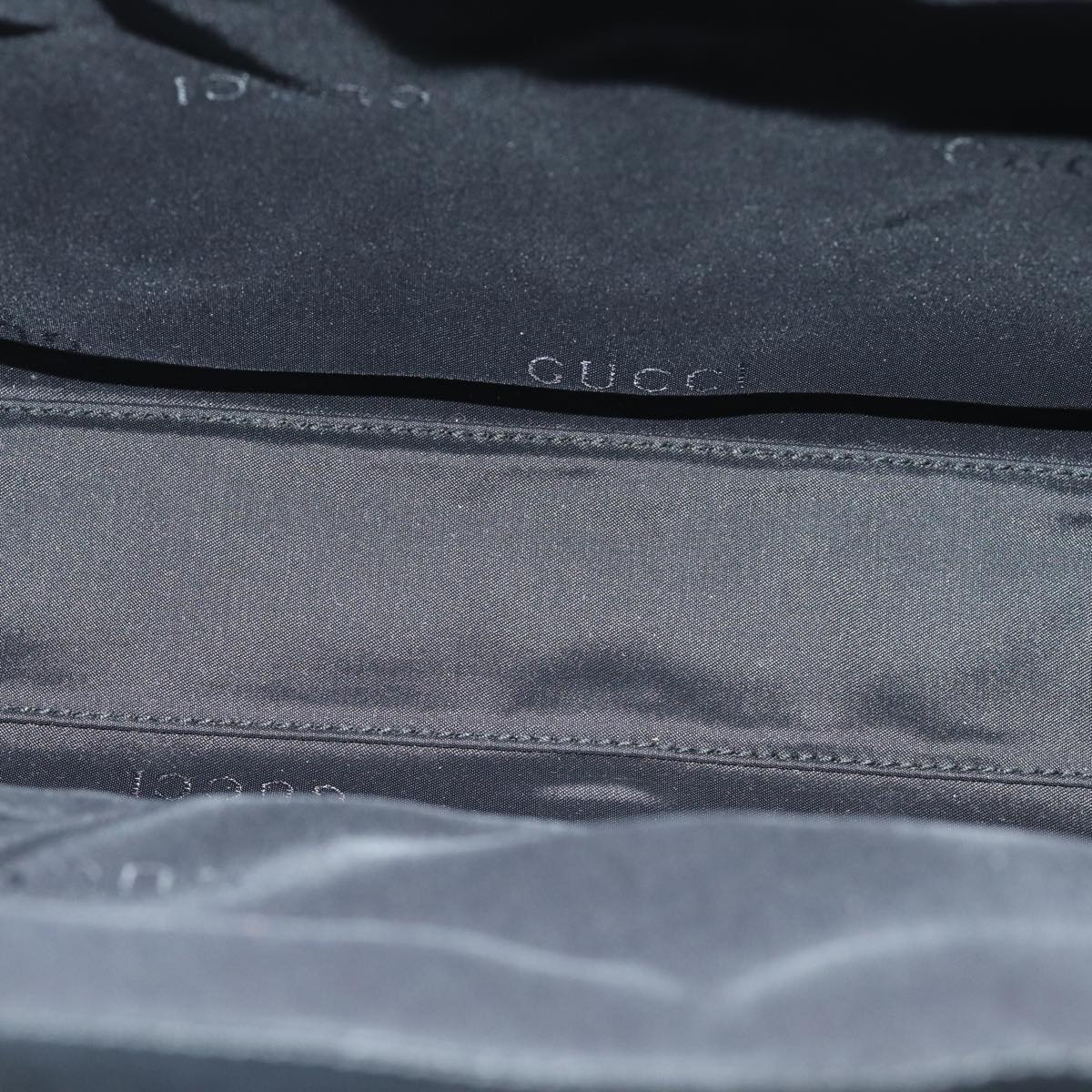 GUCCI Jackie Hand Bag Nylon Black 002 002 - 10