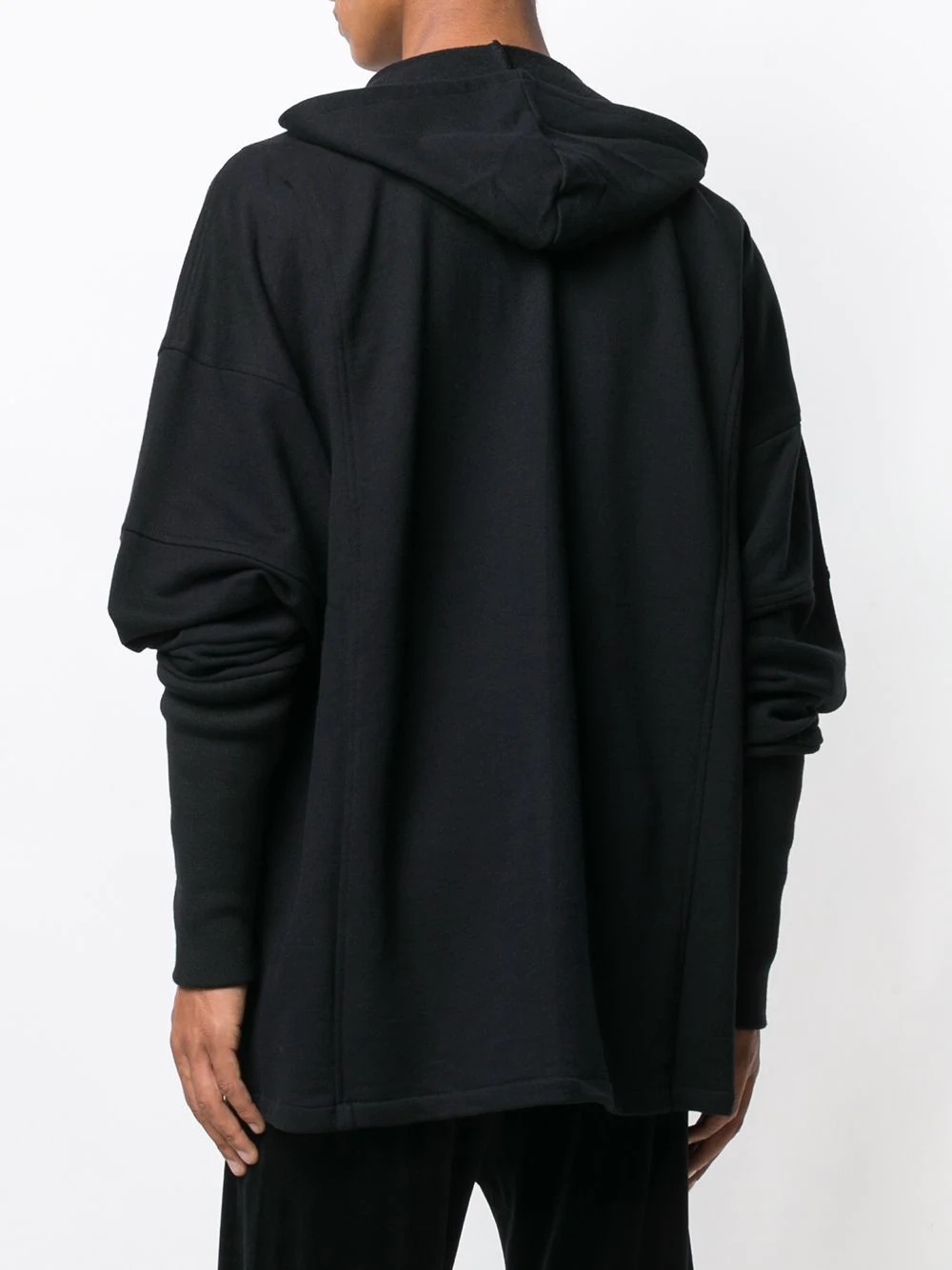 oversized corded hoodie - 5