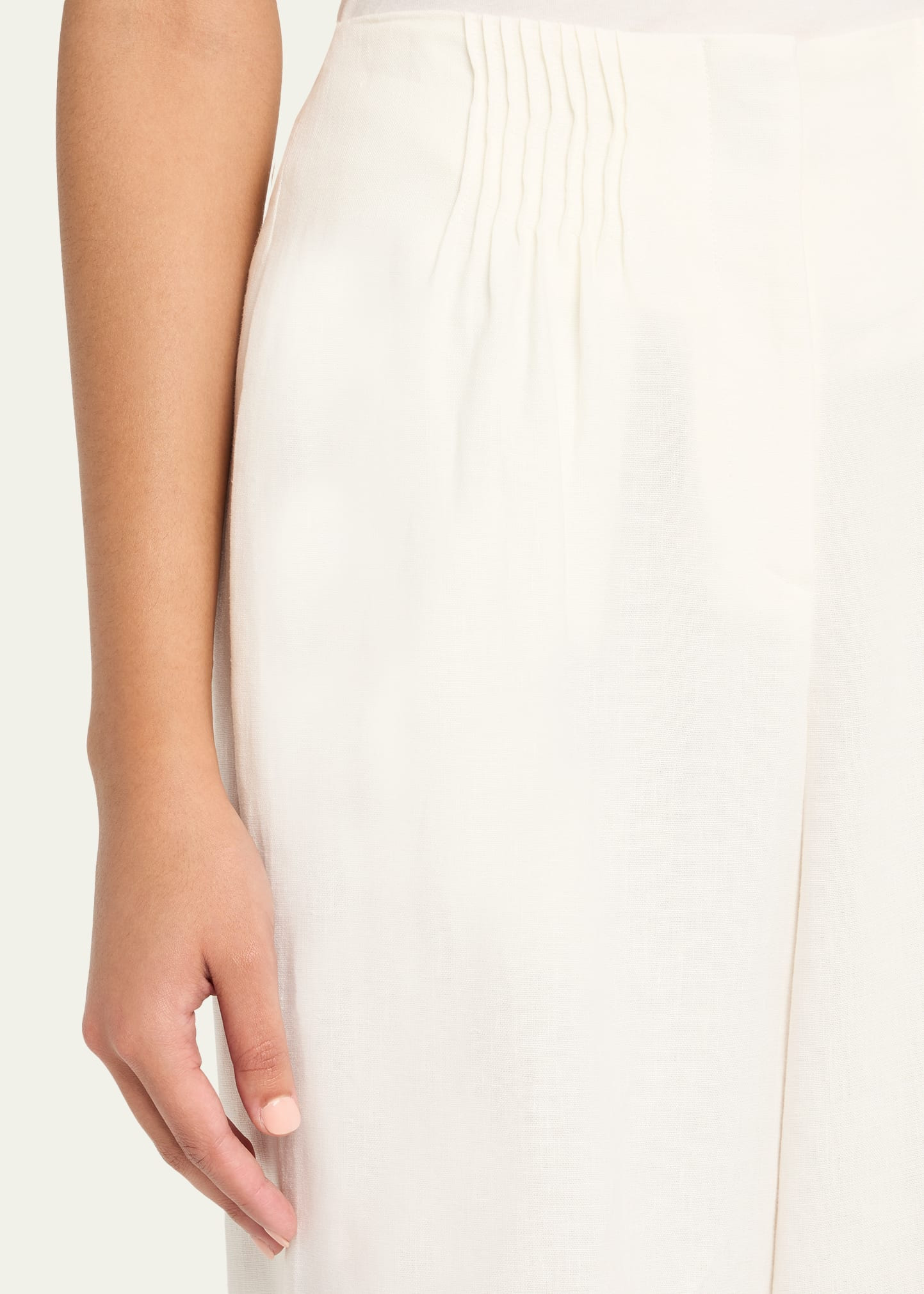 Mini Pleat Trousers - 5