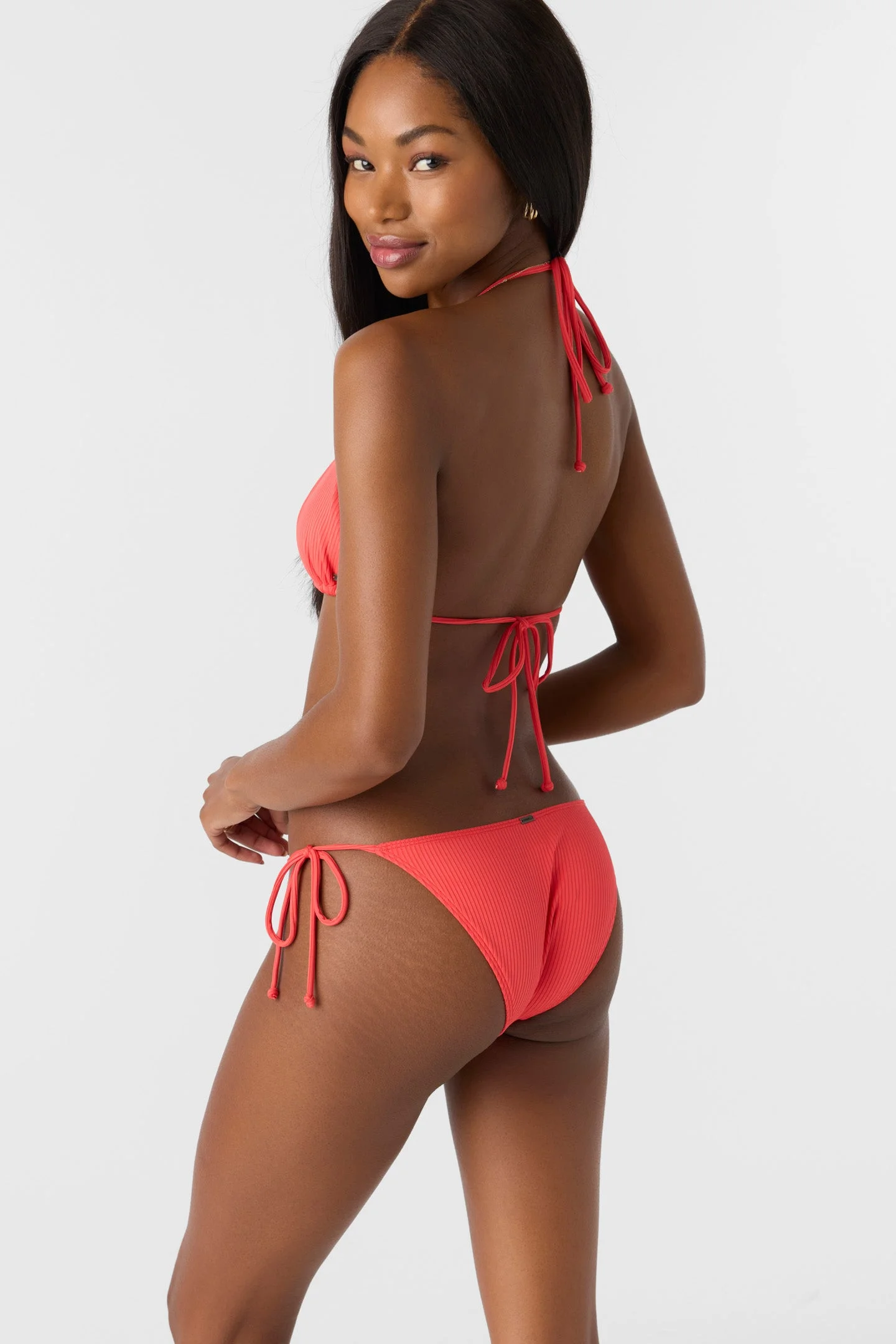 Saltwater Solids Rib Venice Triangle Top - 1