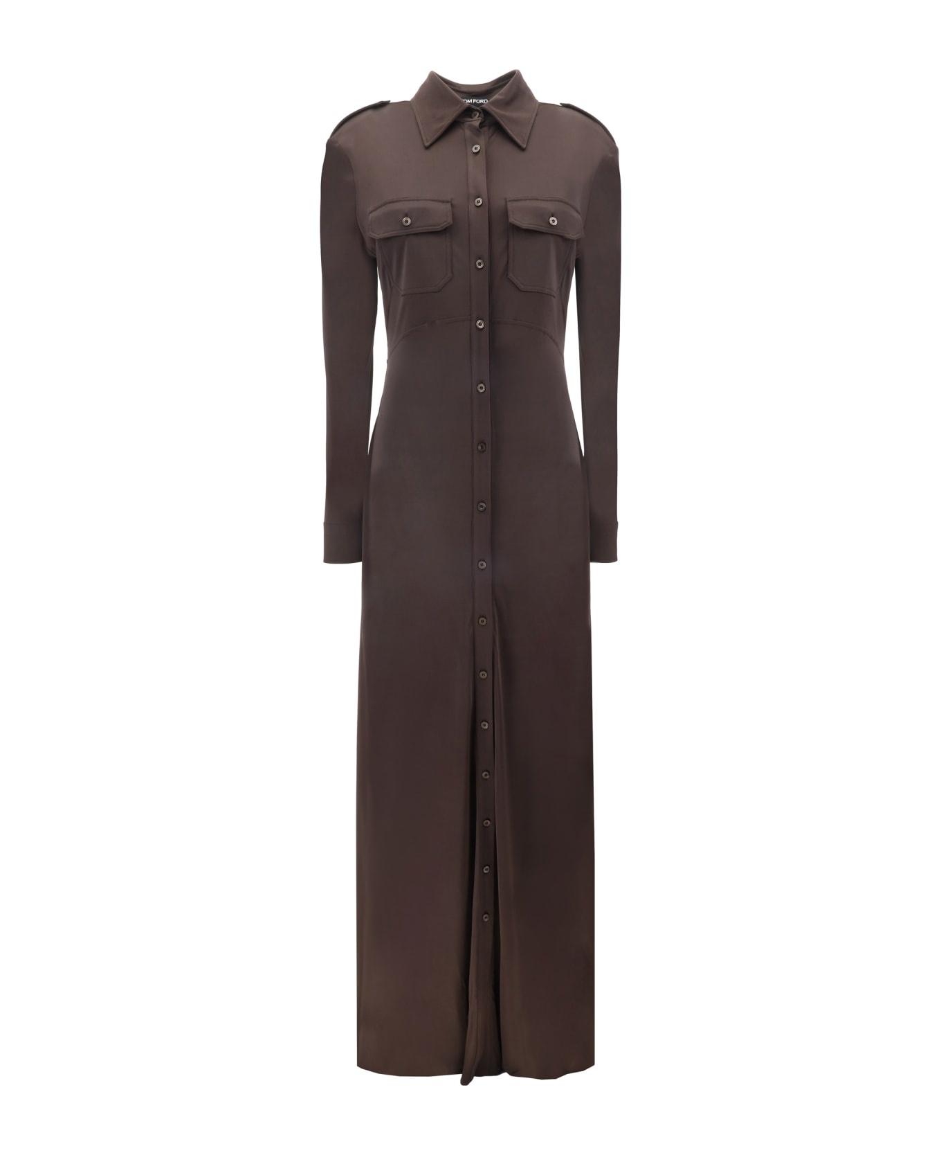 ワンピース TOM FORD Chemisier dress AB3455-FAX1408_DP265_OS_CAMPAIGN