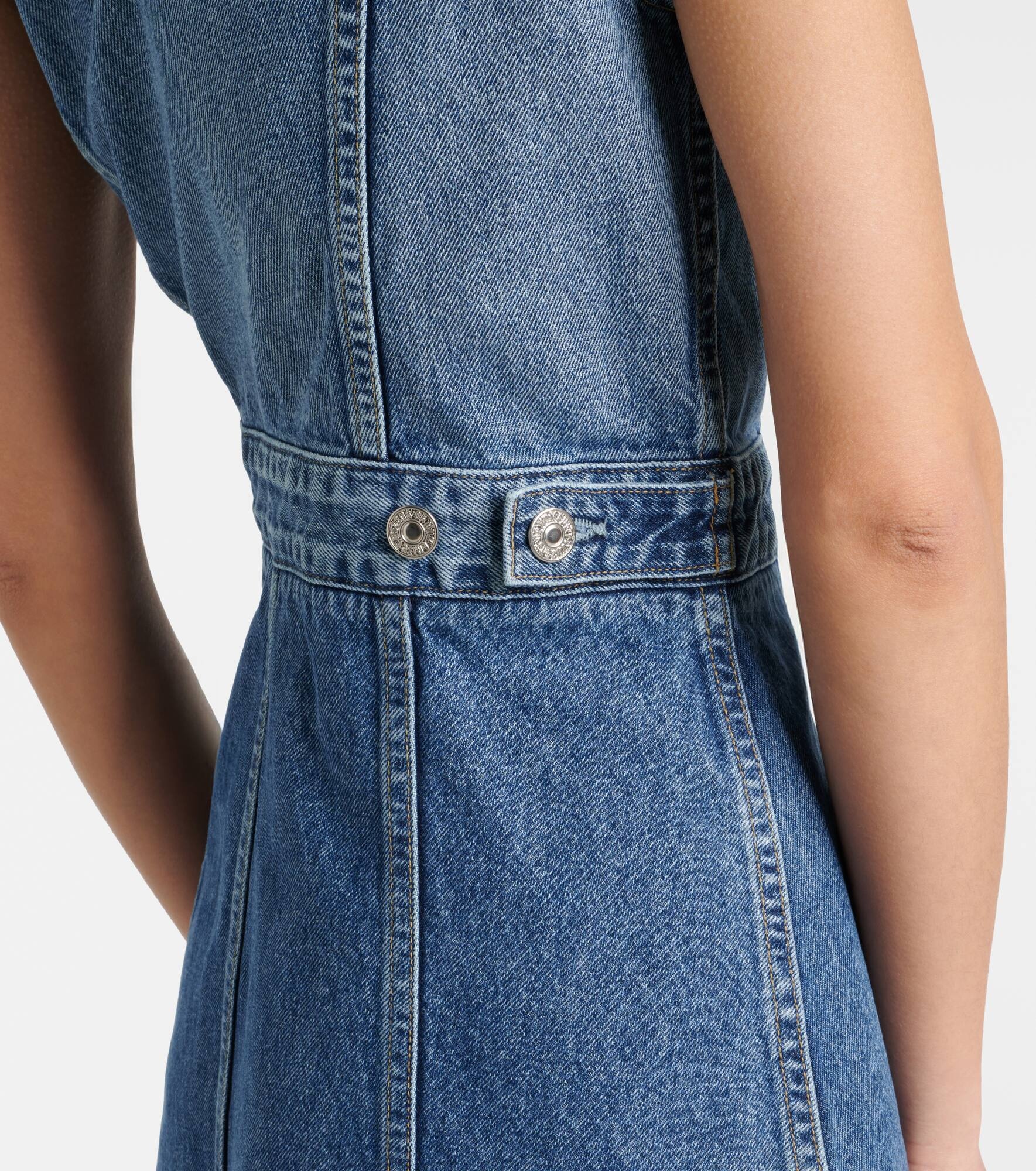 Idalene denim midi dress - 6