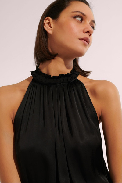 Poupette St Barth Mini Dress Bianca - Black outlook