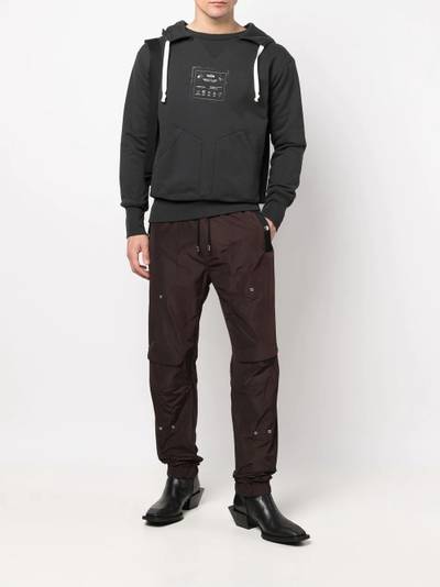 GmbH cargo-pocket straight trousers outlook
