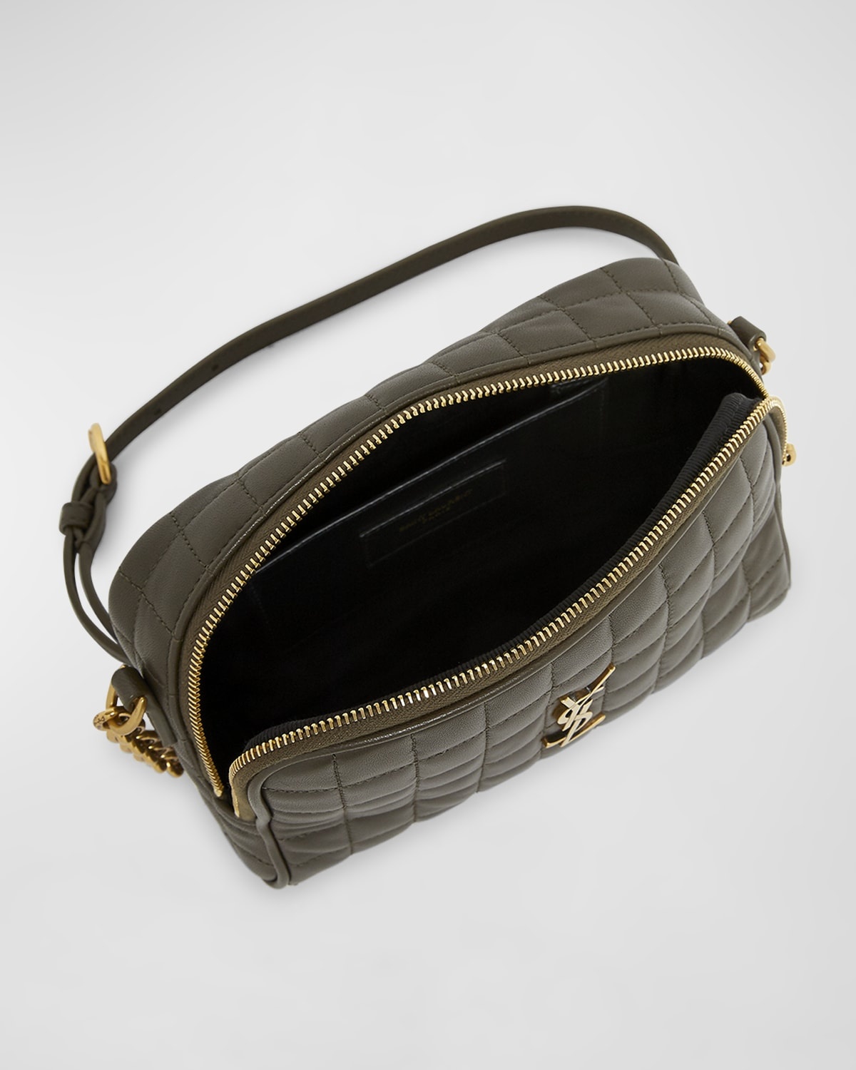 Cassandre Mini YSL Camera Bag in Quilted Smooth Leather - 4
