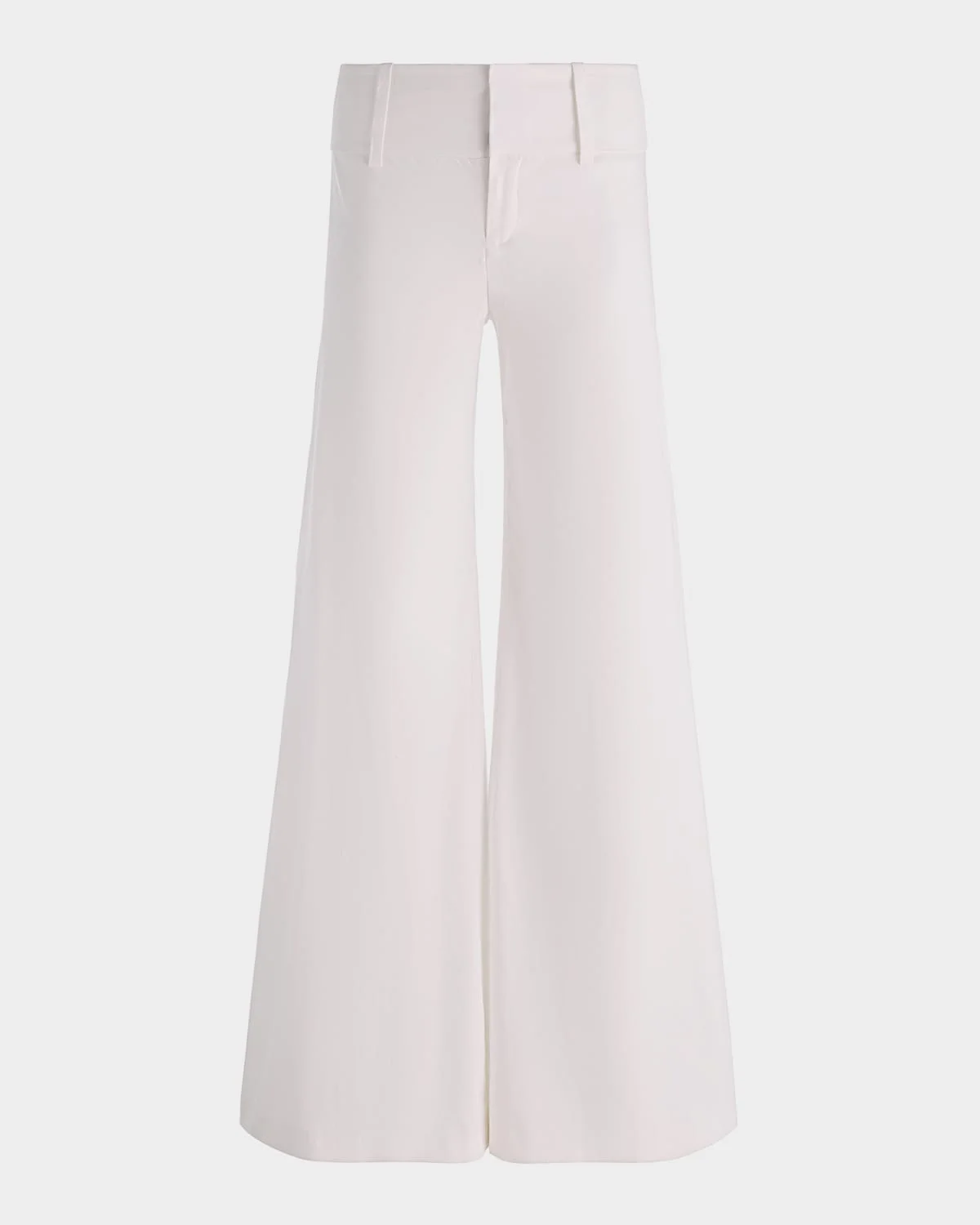 Olivia Low-Rise Wide-Leg Pants - 1