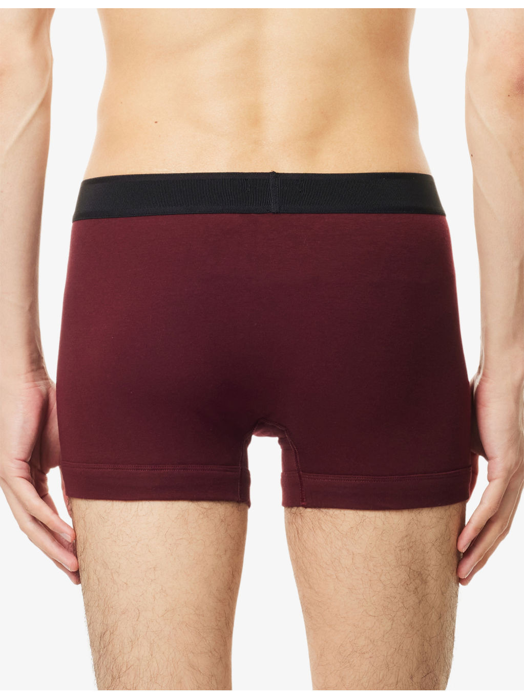 Branded-Waistband Cotton-Stretch Boxer Briefs - 3