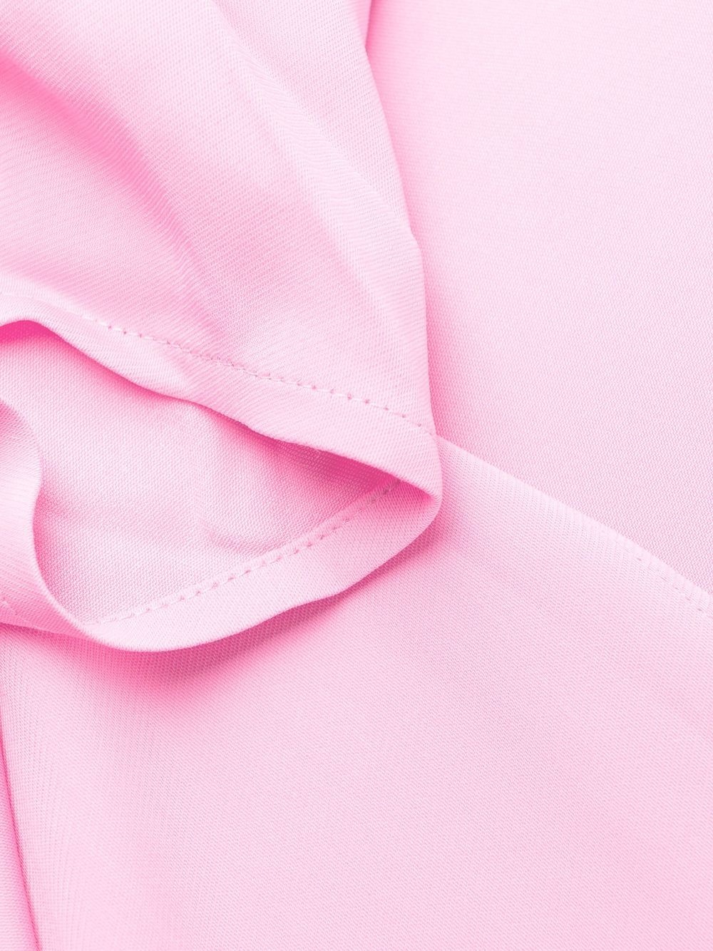ruched-detail wrap midi dress - 5
