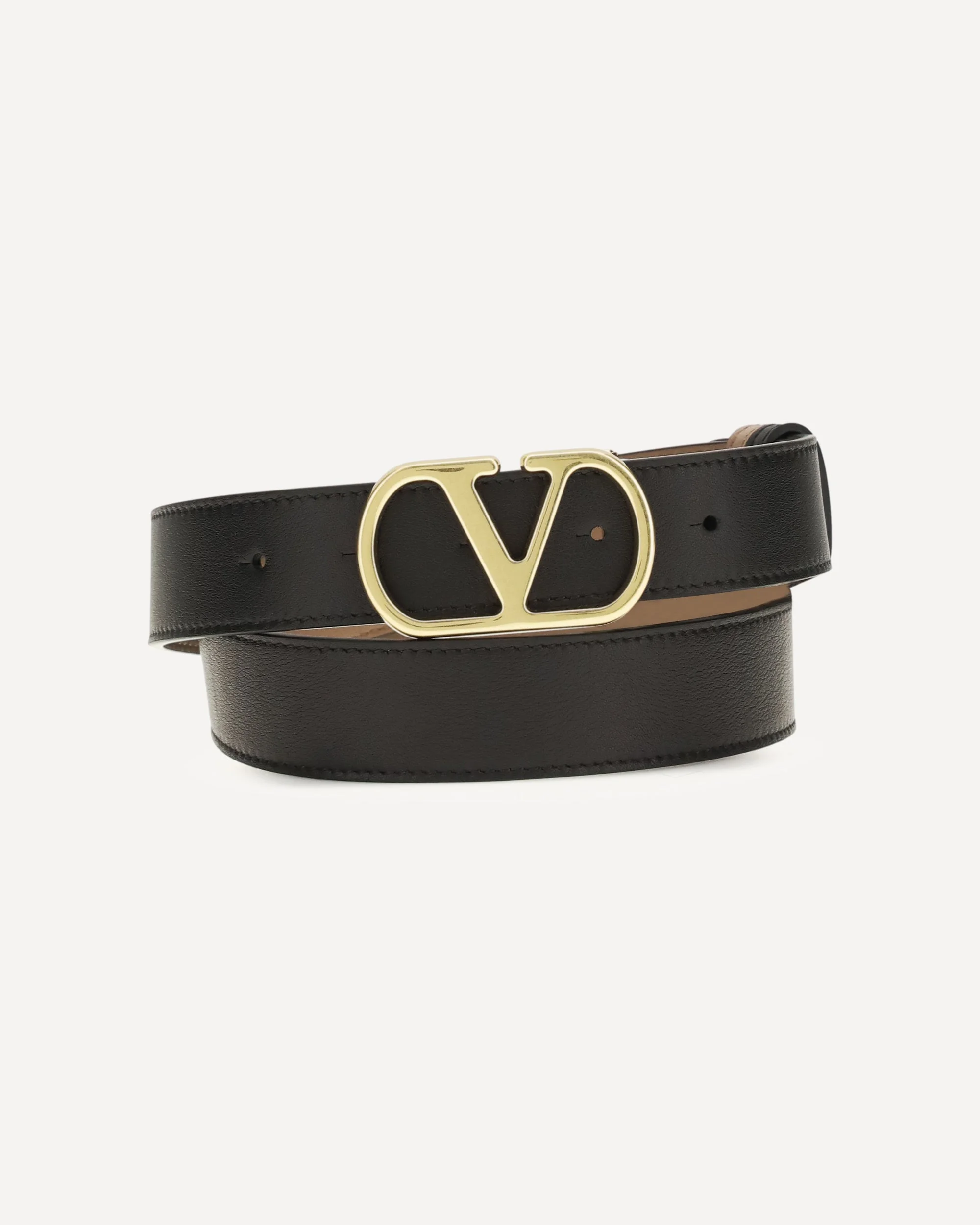 Reversible VLogo Signature Belt - 1