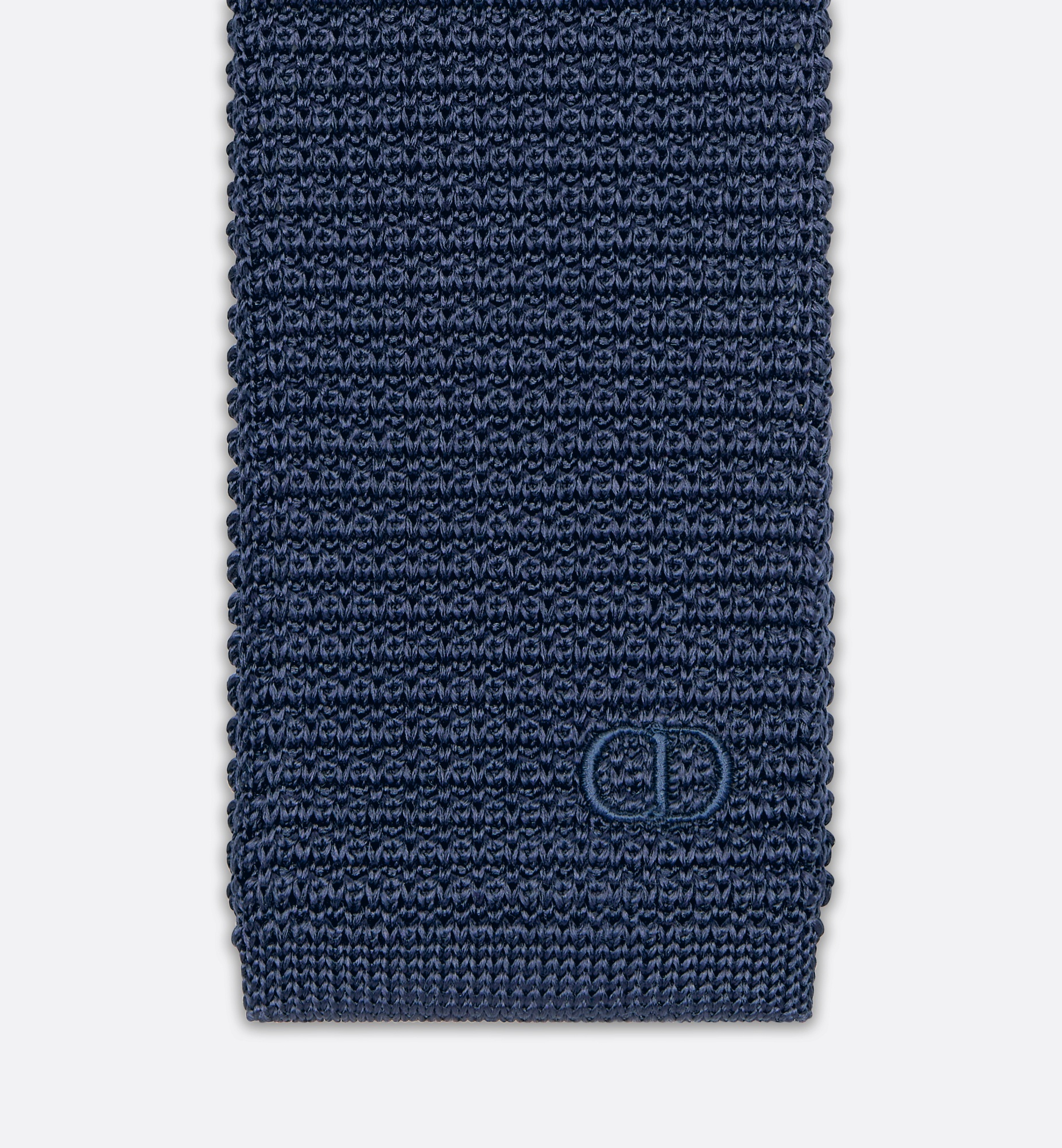 CD Icon Knit Tie - 2