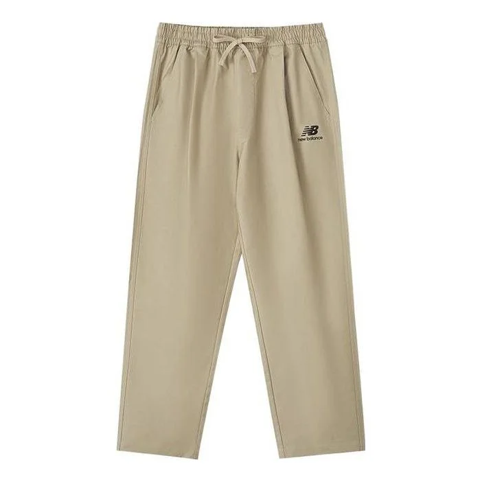 New Balance Essential Logo Pants 'Khaki' AMP31315-BNN - 1