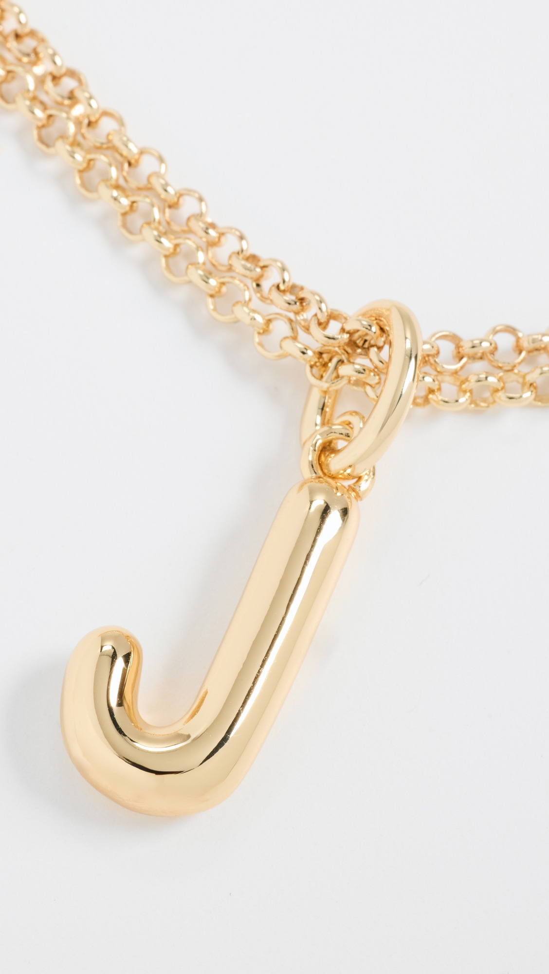 The Puffy Initial Necklace - 4