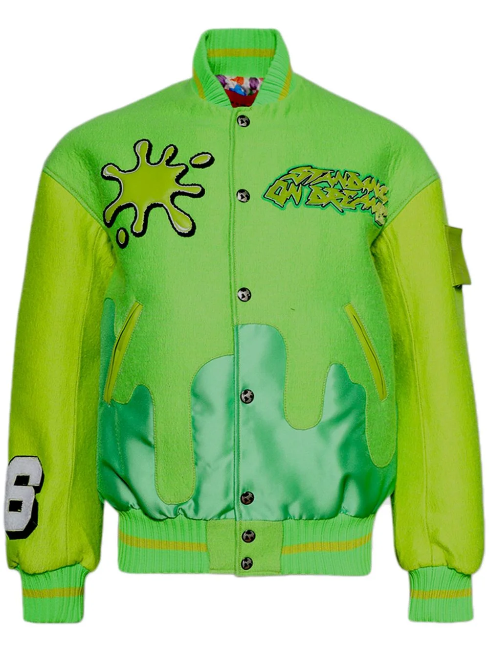 oversized varsity jacket - 1