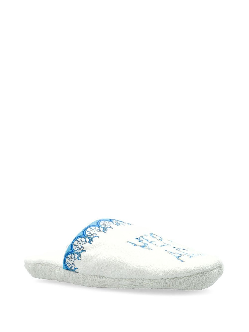 VERSACE embroidered slippers outlook