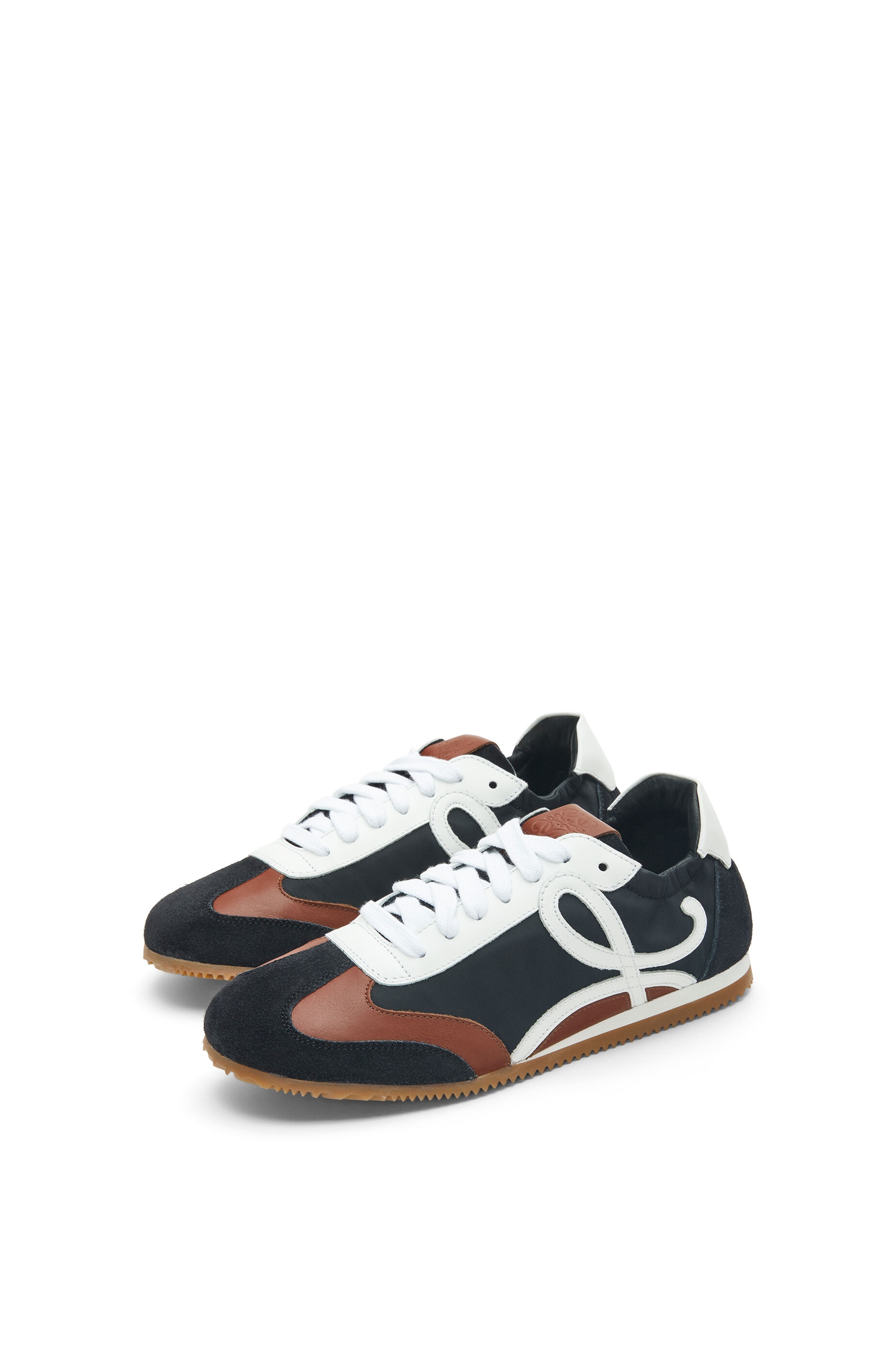Ballet Runner in nylon and calfskin - 2