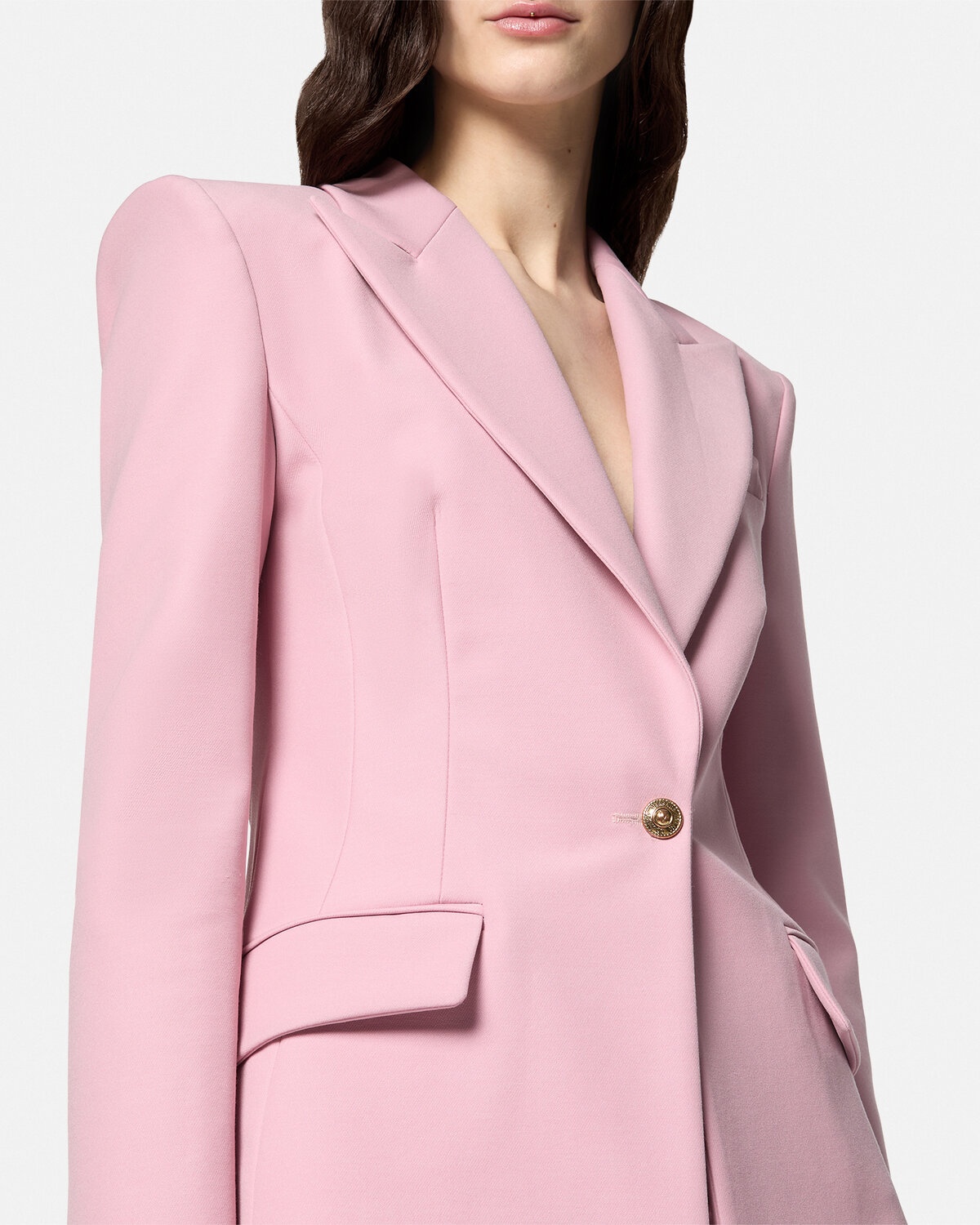 Baroque Buckle Blazer - 3