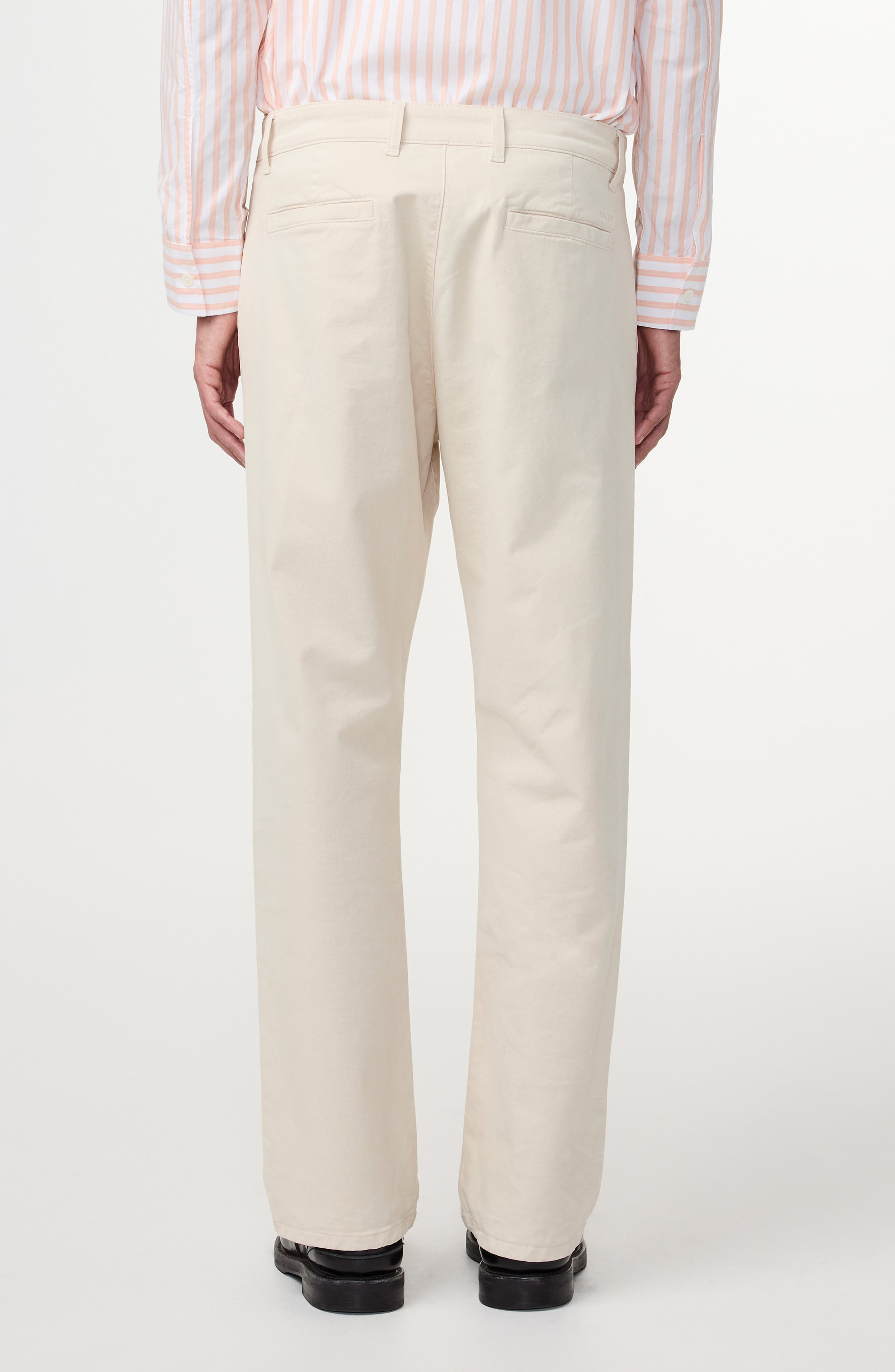 NN07 Aden 1923 Classic Fit Stretch Organic Cotton Chinos in Ivory at Nordstrom - 2