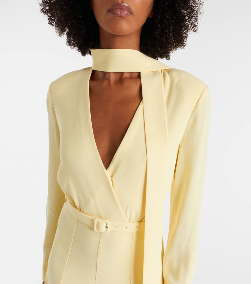 Belted cady midi dress 4